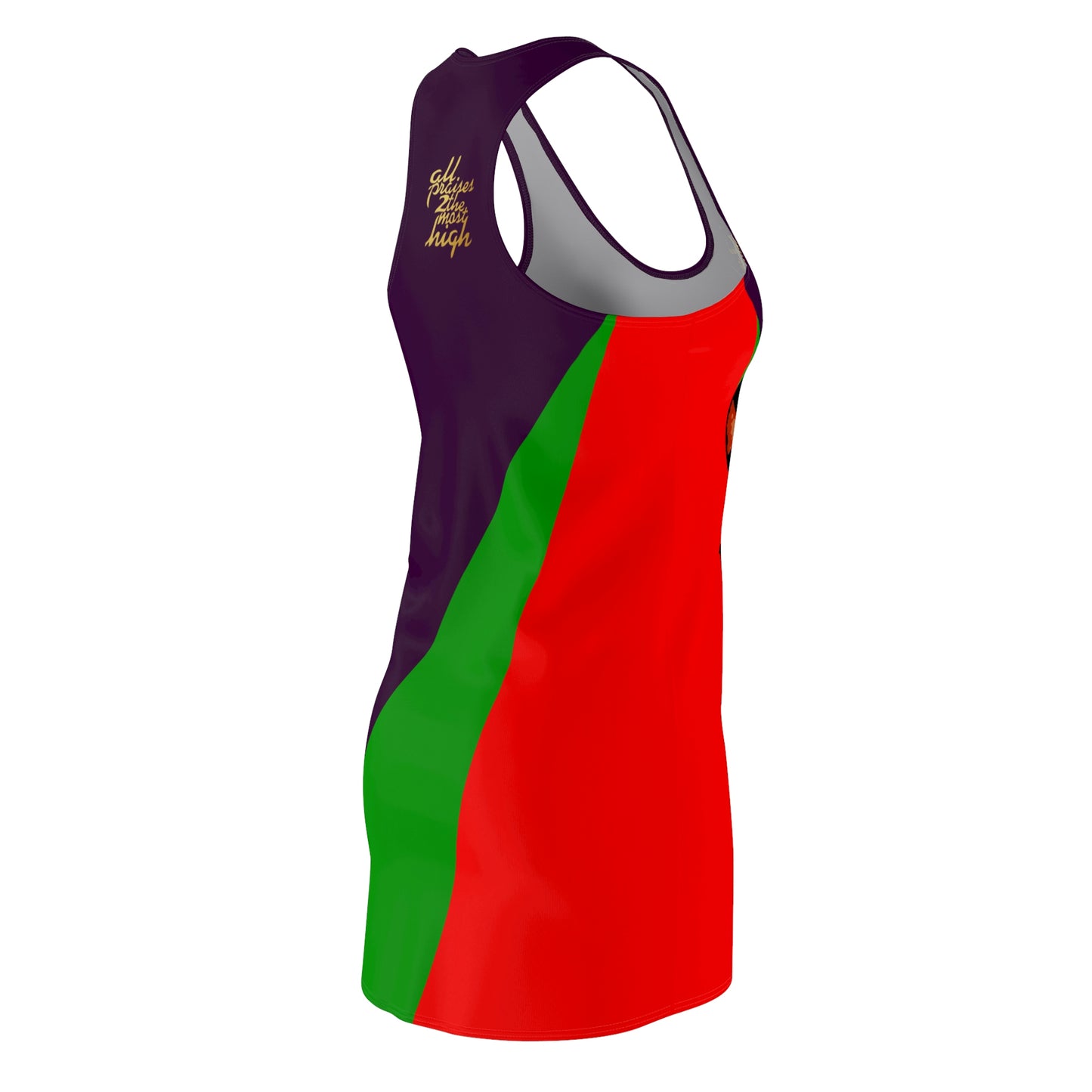 UNO SOULART SADE Women's Cut & Sew Racerback Dress