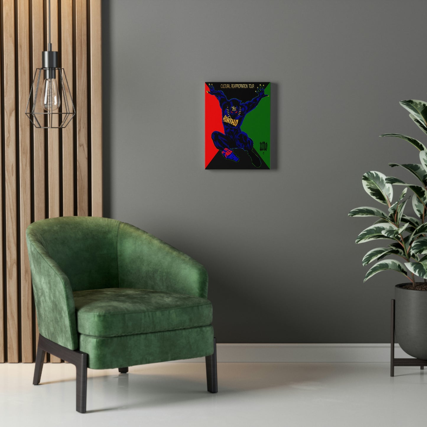 UNO PANTHA Cultural Reappropriation Tour12x16, 18x24, & 24x30" Stretched Canvas