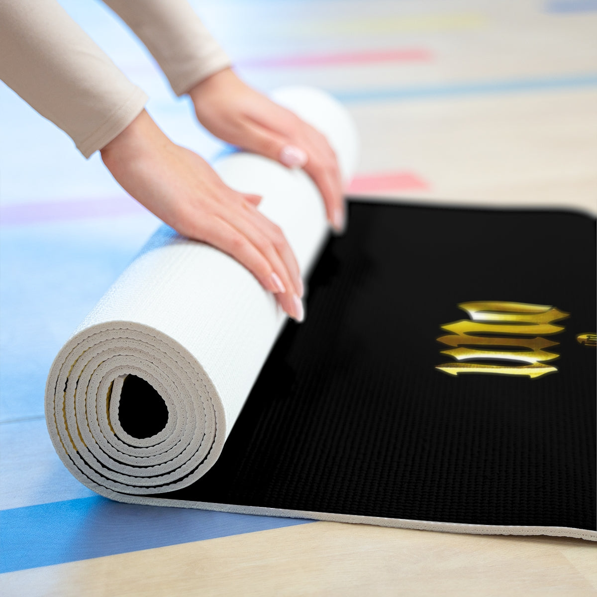 UNOBTCPOWER Foam Yoga Mat