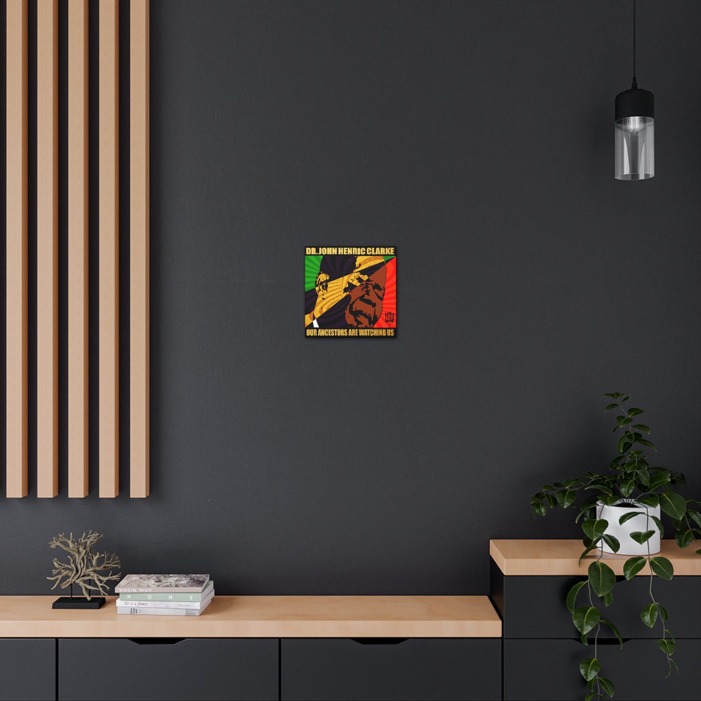 UNO LOVEJOHNHENRICCLARKE Our Ancestors Are Watching Us 12, 20, 24, & 36" Square Canvas Gallery Wraps