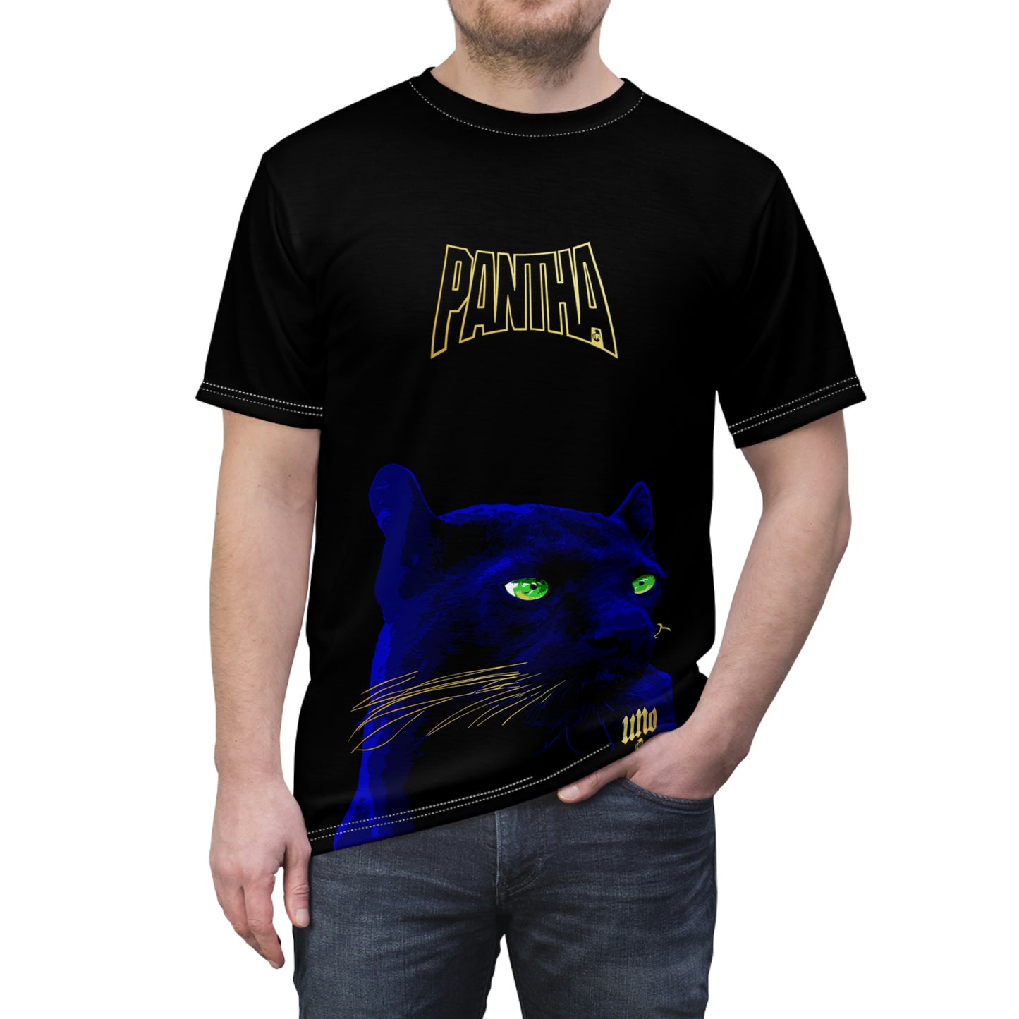 UNO PANTHA Unisex AOP Cut & Sew Tee