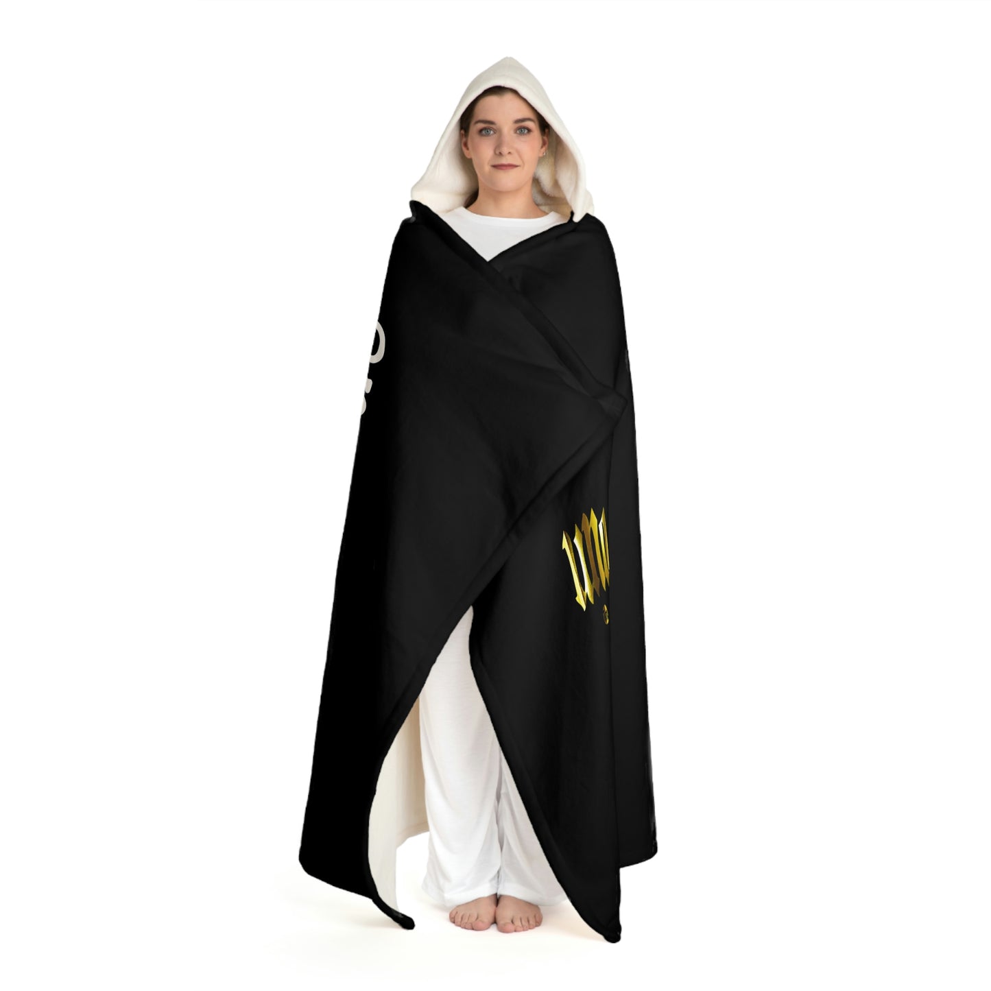 UNO 2THE REPUBLIC Hooded Sherpa Fleece Blanket