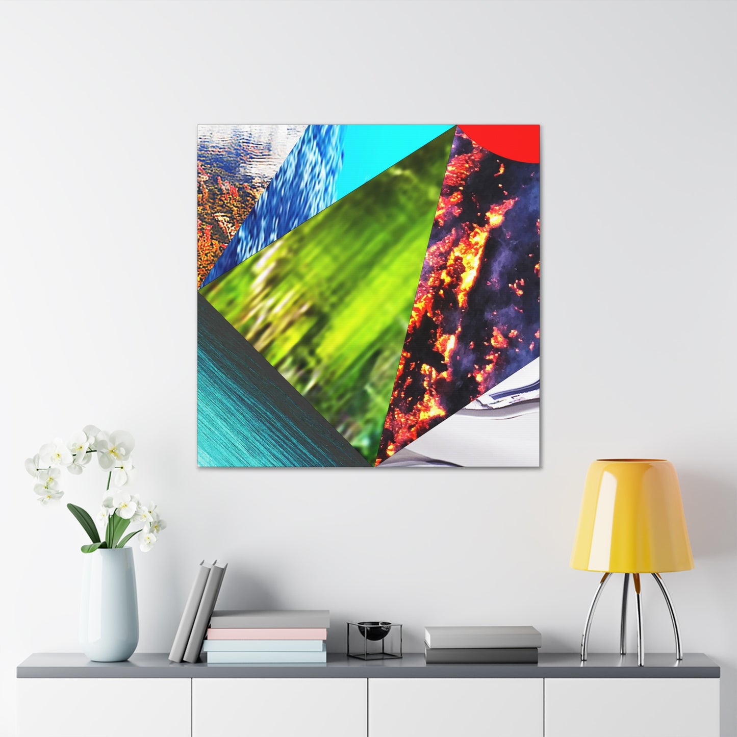 UNO ALLPRAISES V 12, 20, 24, & 36" Square Canvas Gallery Wraps