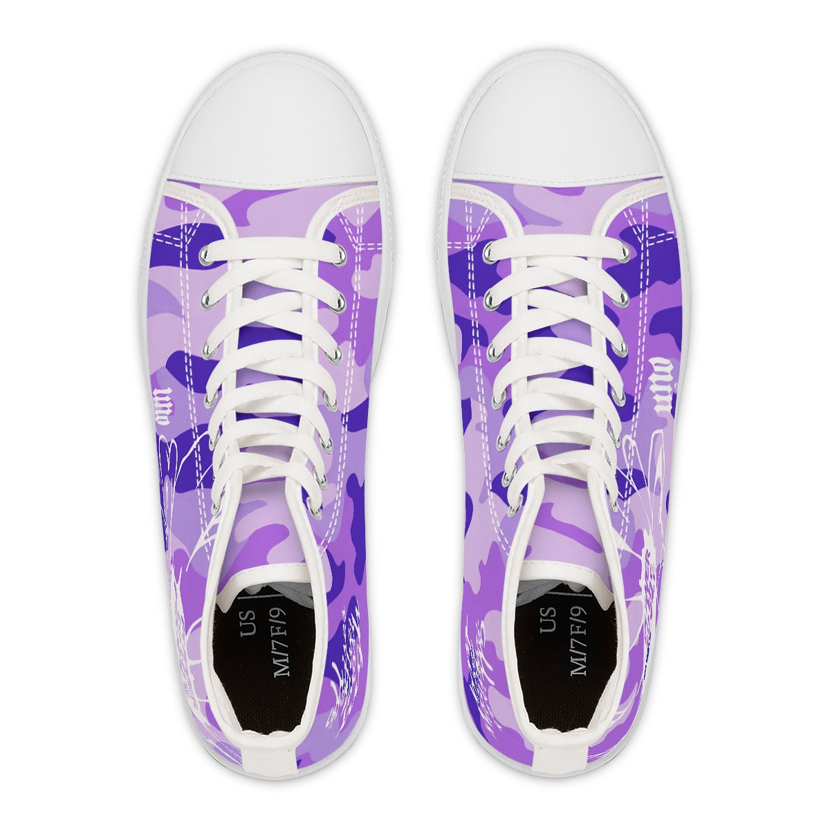 UNO POWERFLOWER Women's High Top Sneakers Camo Collection