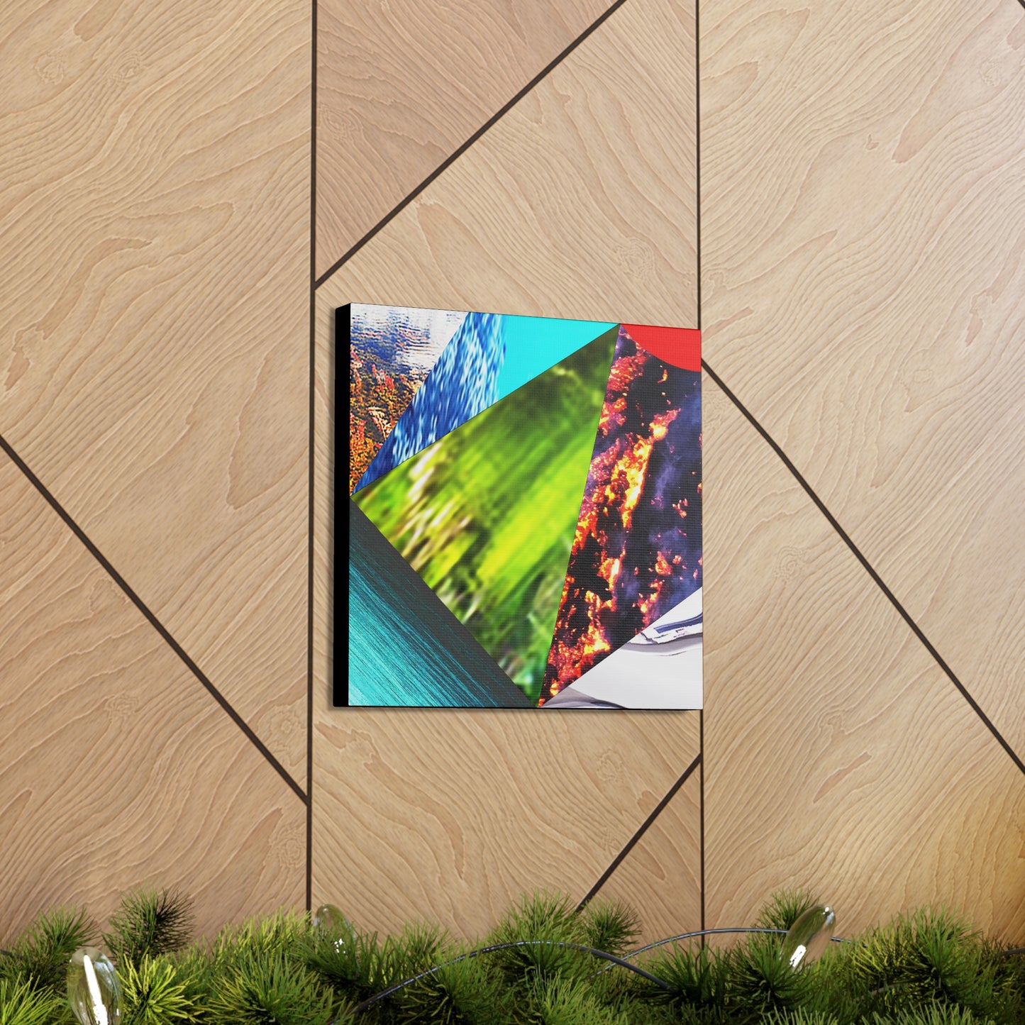 UNO ALLPRAISES V 12, 20, 24, & 36" Square Canvas Gallery Wraps