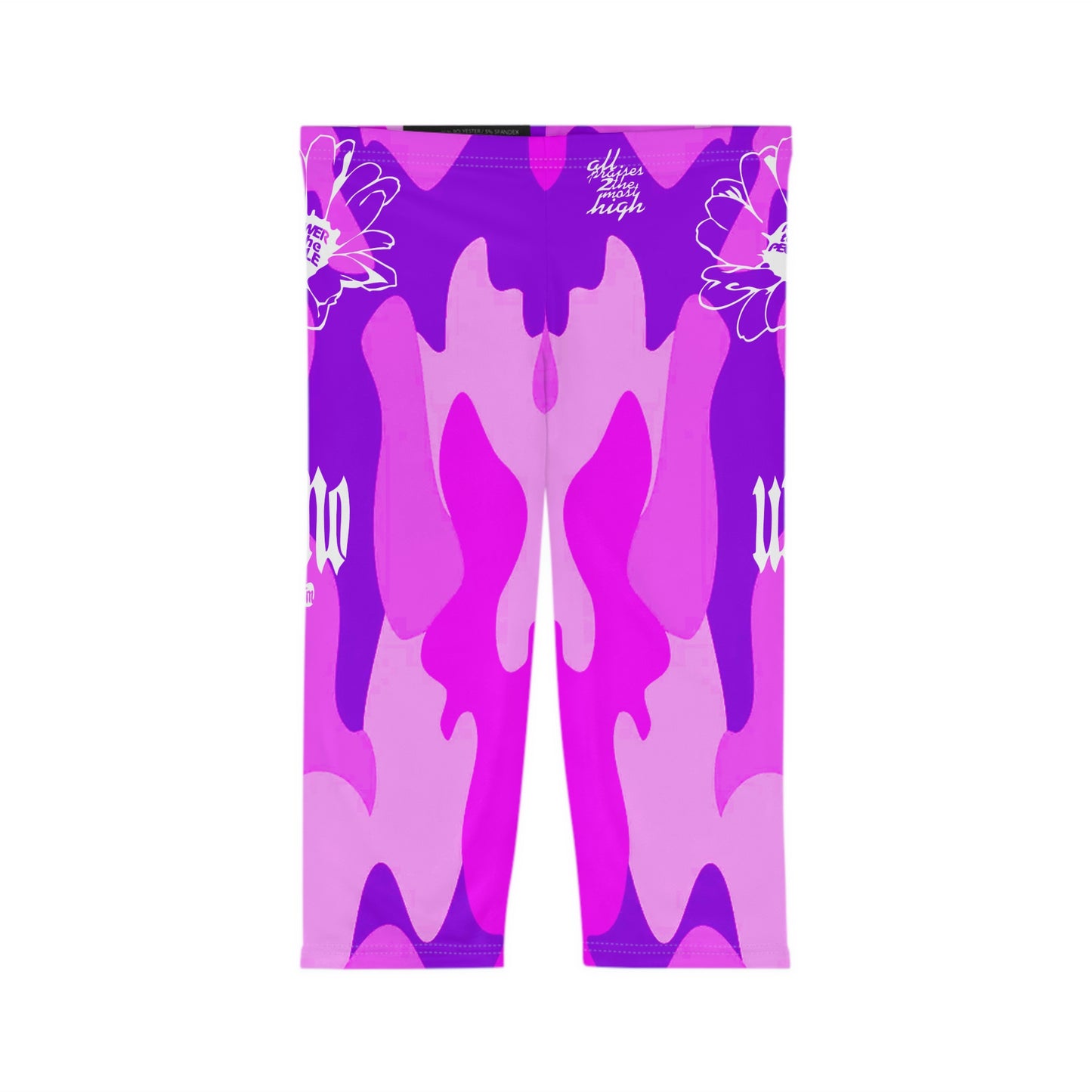 UNO POWERFLOWER Women’s Capri Leggings (AOP) Camo Collection