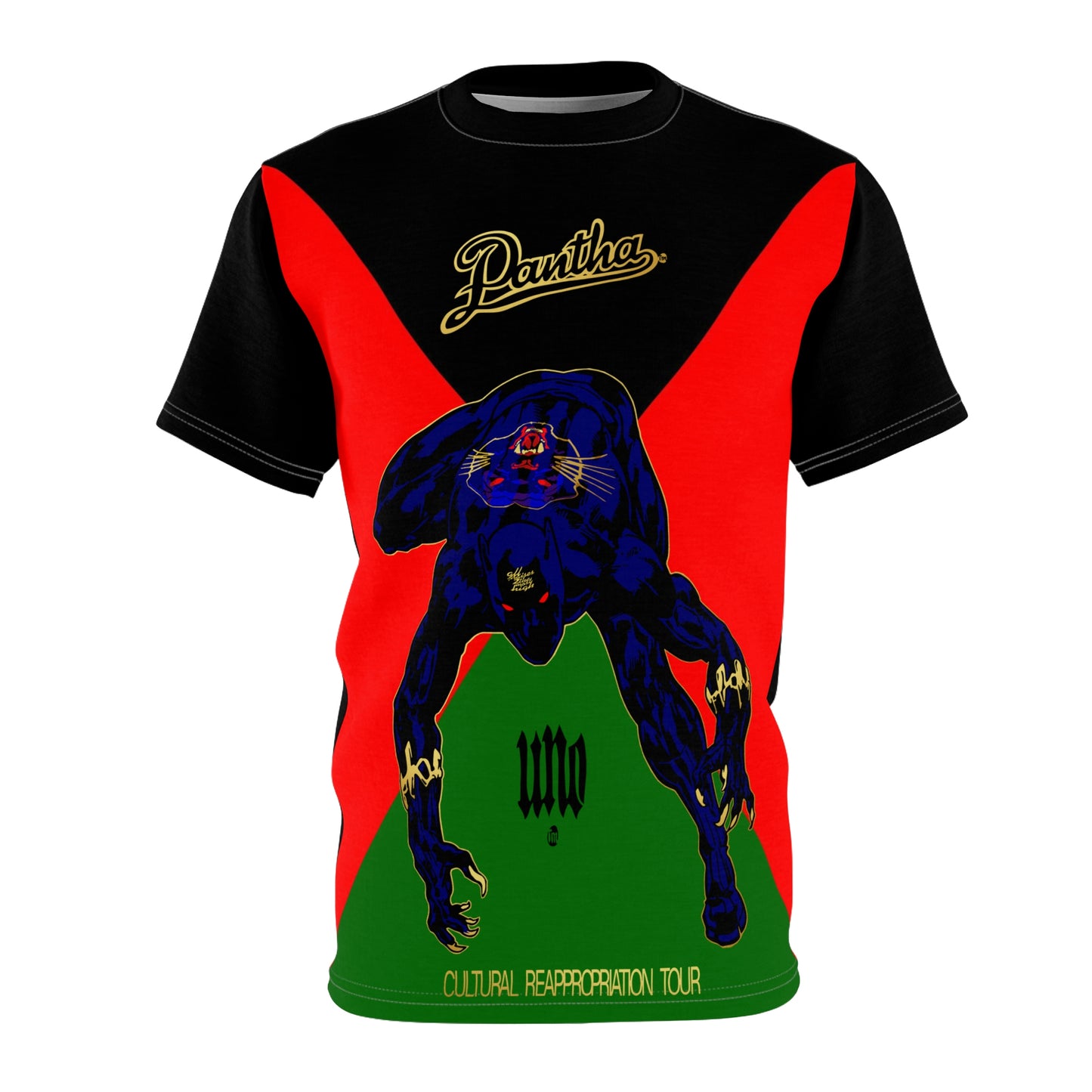 UNO PANTHA Cultural Reappropriation Tour Unisex AOP Cut & Sew Tee