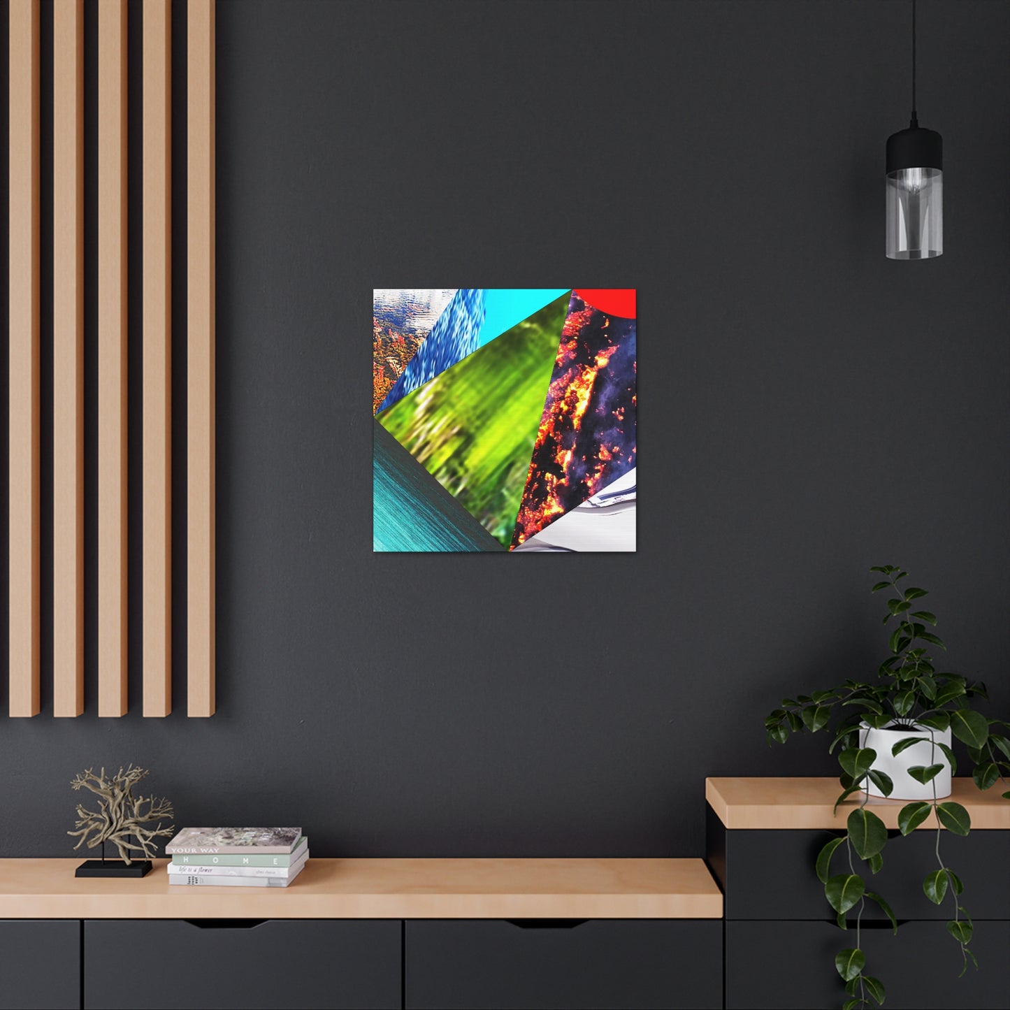 UNO ALLPRAISES V 12, 20, 24, & 36" Square Canvas Gallery Wraps