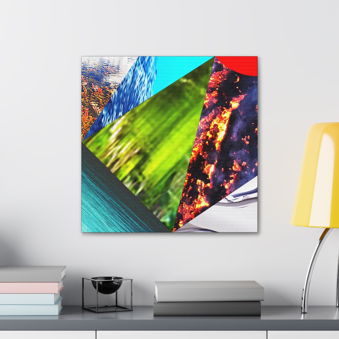 UNO ALLPRAISES V 12, 20, 24, & 36" Square Canvas Gallery Wraps