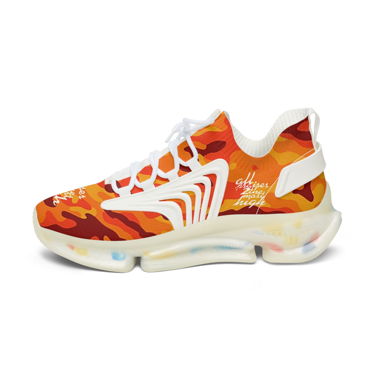 UNO ALL PRAISES Women's Mesh Sneakers Camo Collection