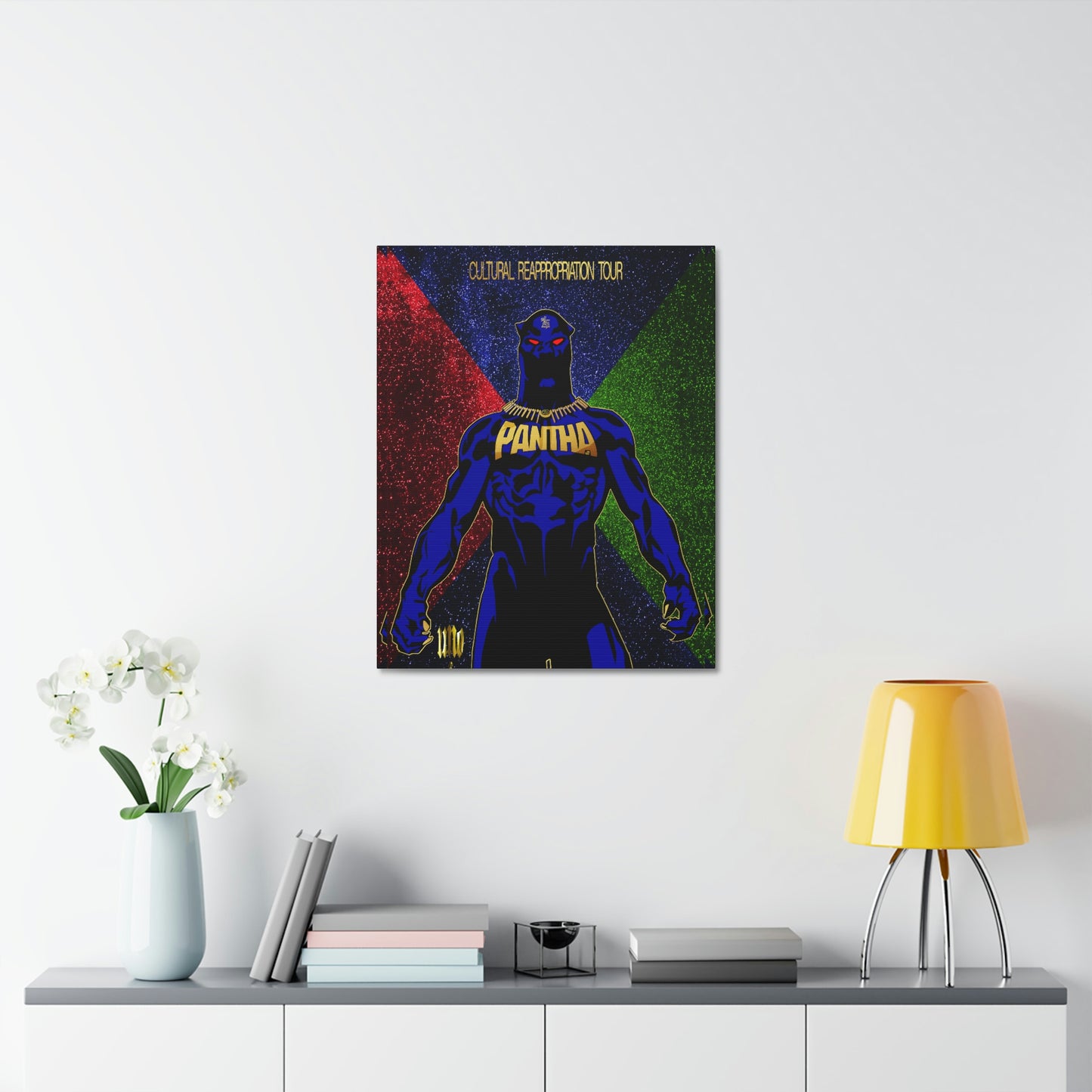 UNO PANTHA Reappropriation Tour 12x16, 18x24, & 24x30" Stretched Canvas