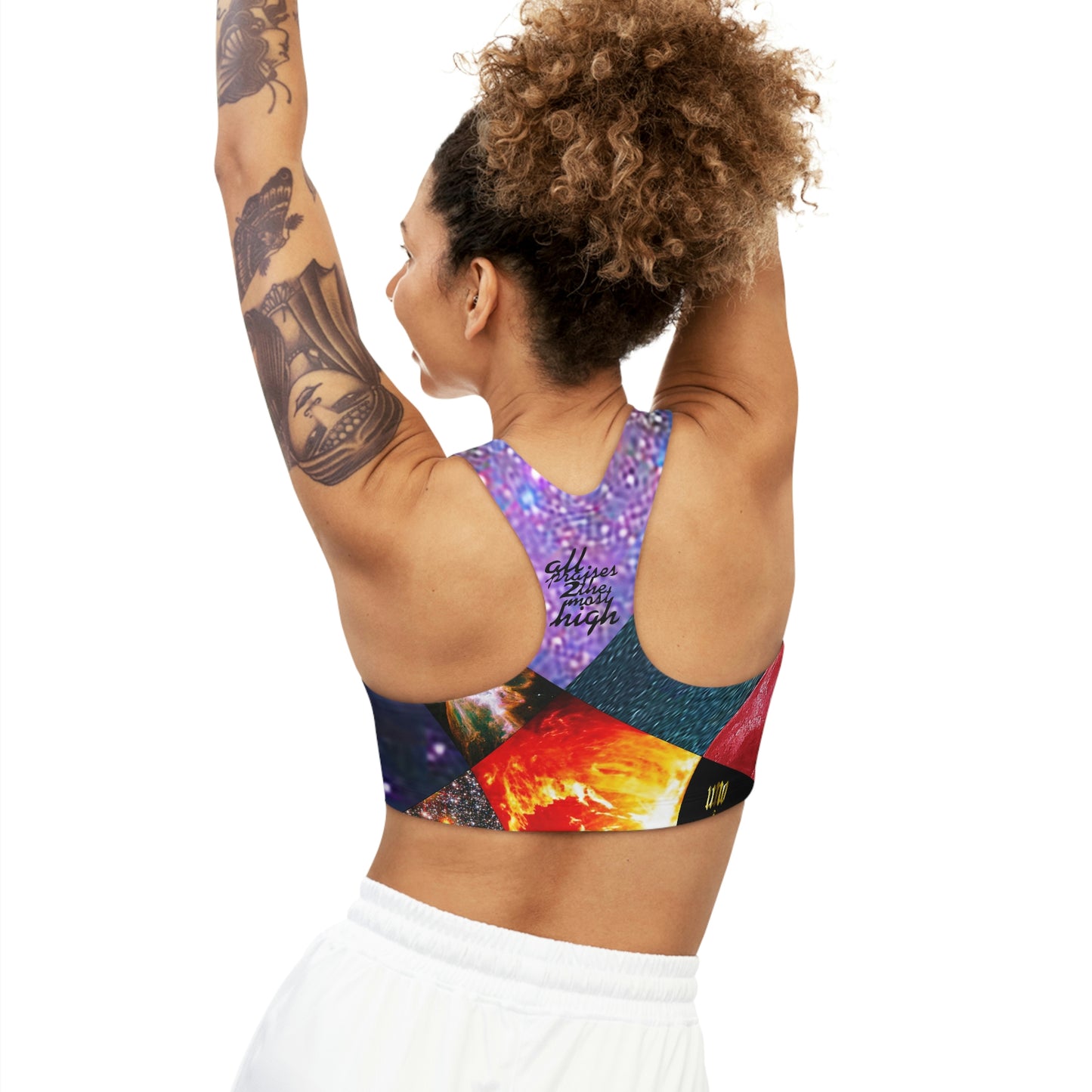 UNO ALLPRAISES III Seamless Sports Bra (AOP)