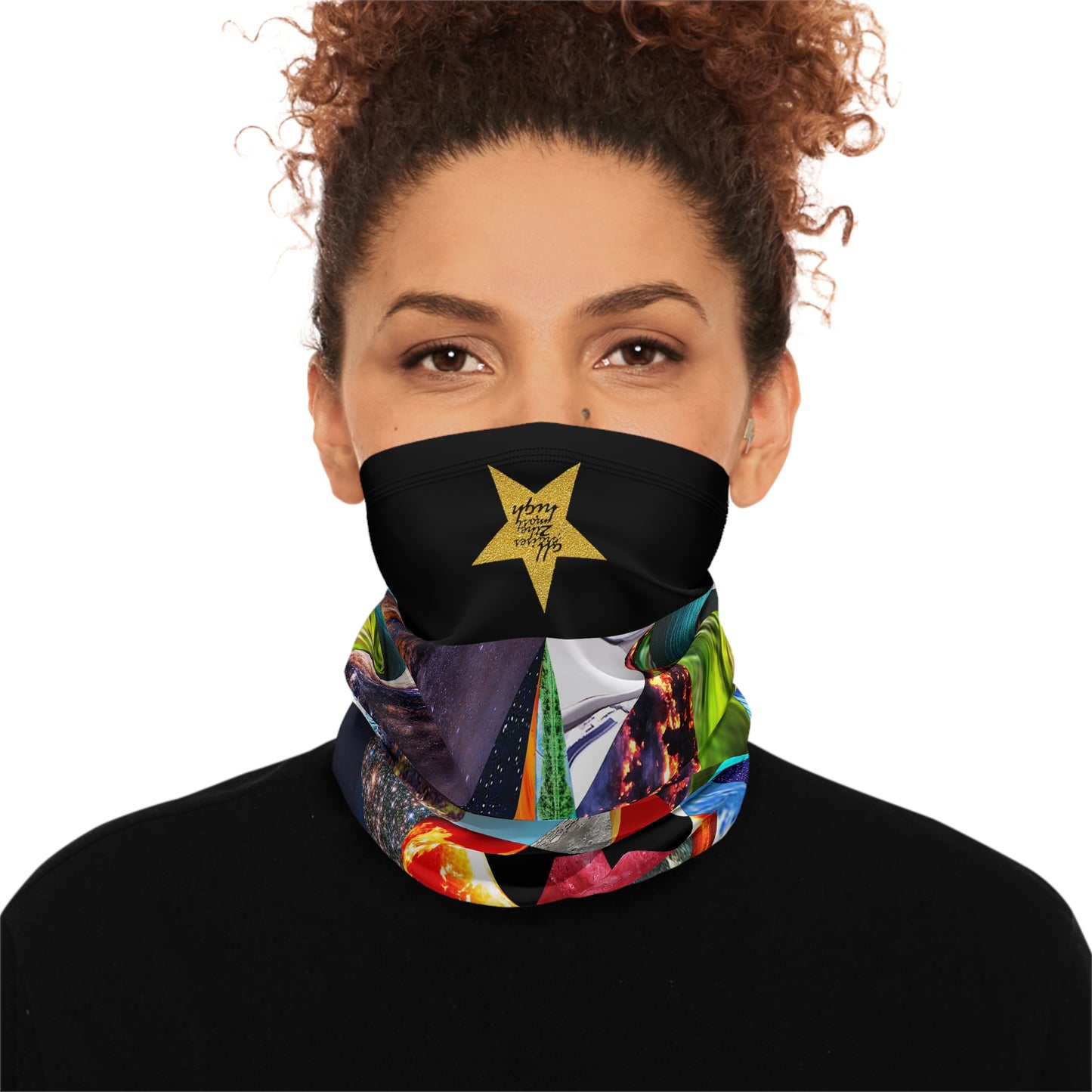UNO ALLPRAISES I Winter Neck Gaiter With Drawstring