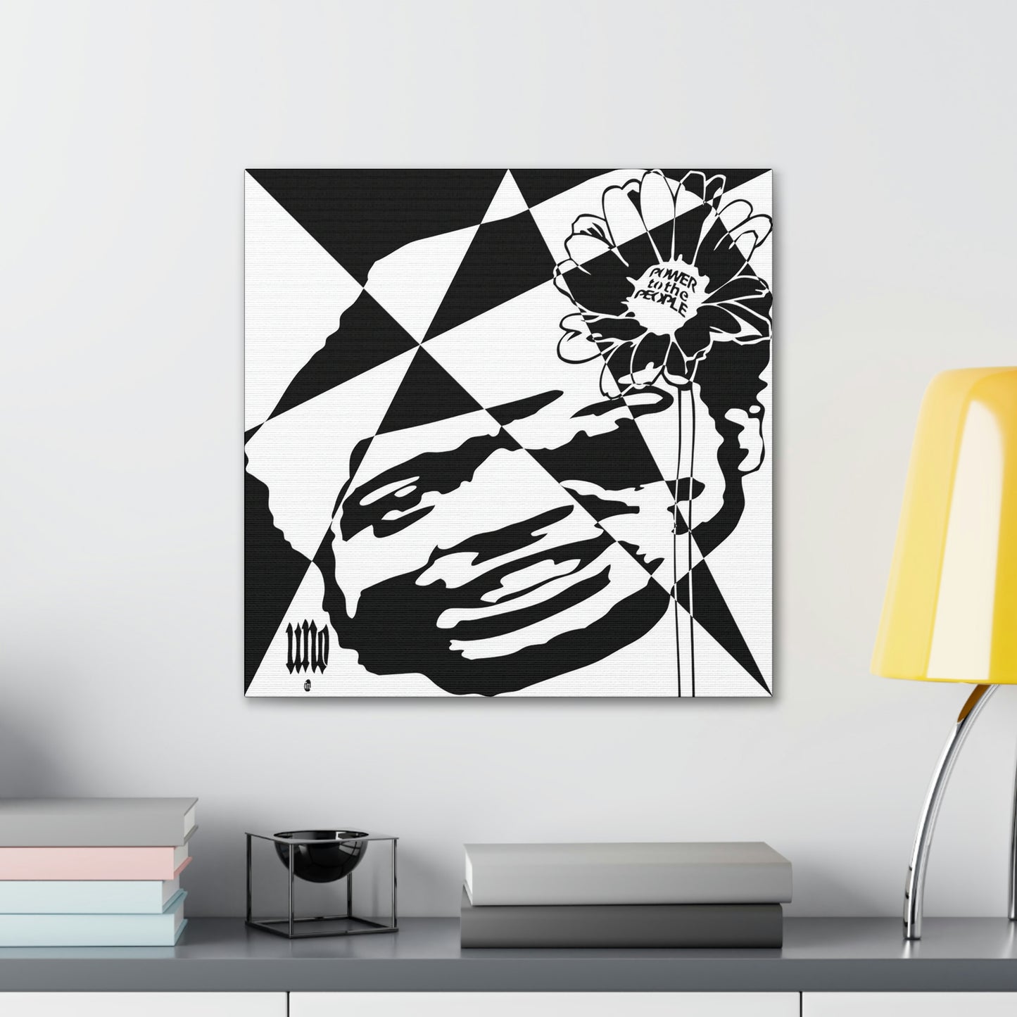 UNO LOVEBLACKLIVES FREDIS4EVA Canvas Gallery Wraps