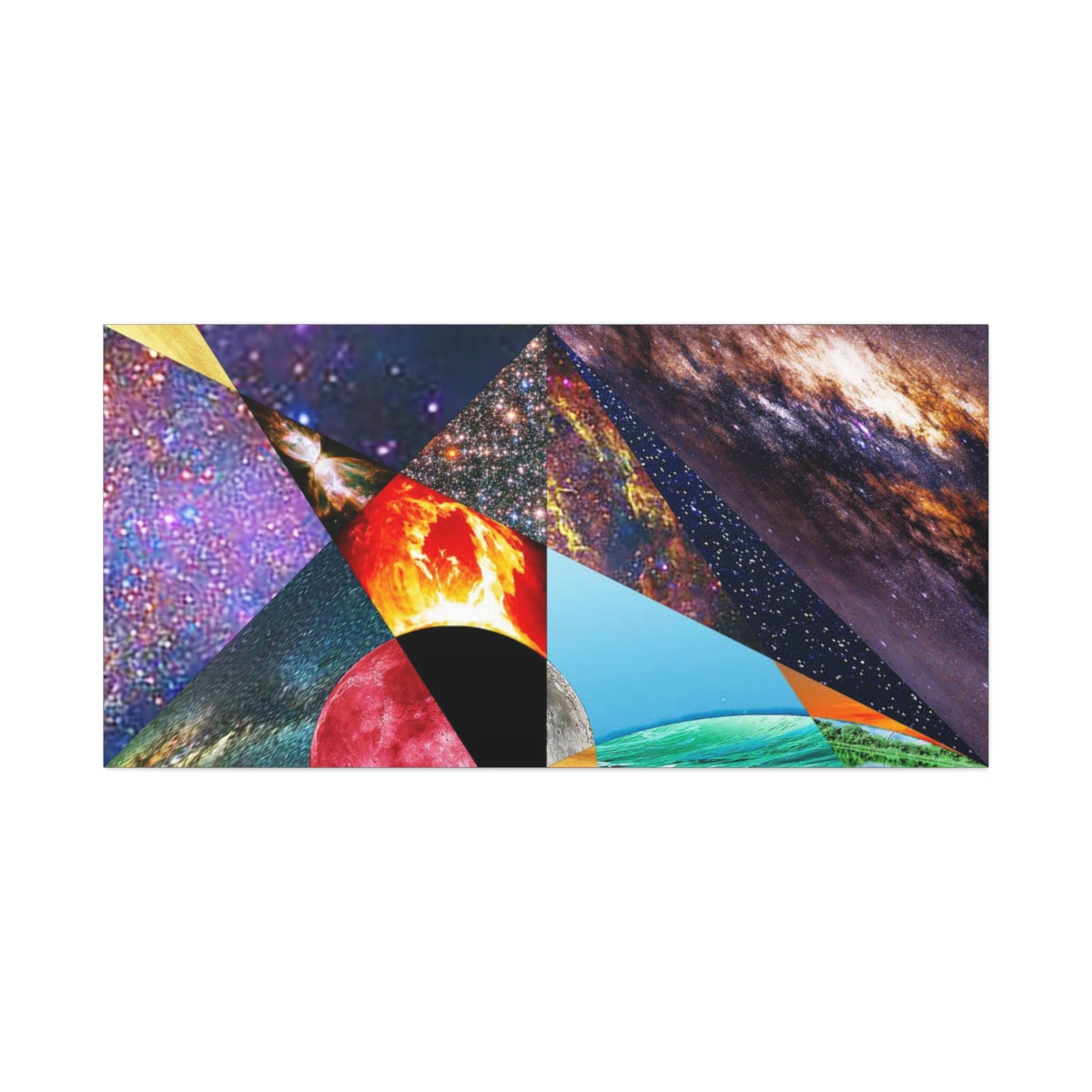 UNO ALLPRAISES III & ALLPRAISES IV 60x30 Canvas Stretched, 1.5''