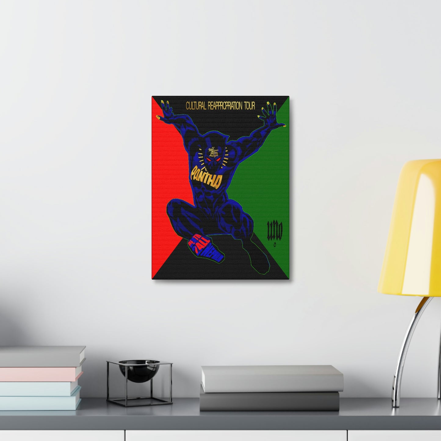 UNO PANTHA Cultural Reappropriation Tour12x16, 18x24, & 24x30" Stretched Canvas