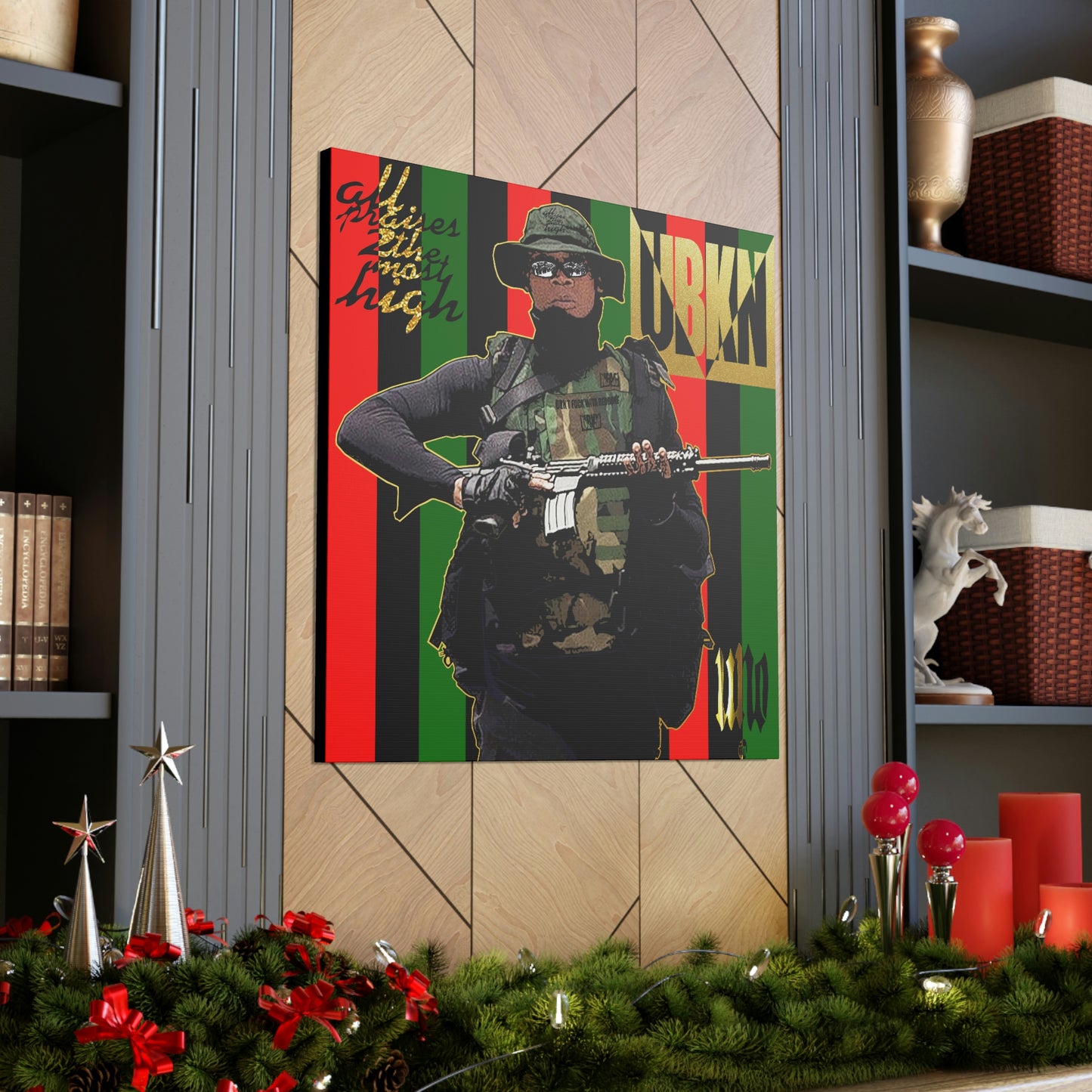 UNO 2THEREPUBLIC UBKN FREEGMJ 12, 20, 24, & 36" Canvas Gallery Wraps
