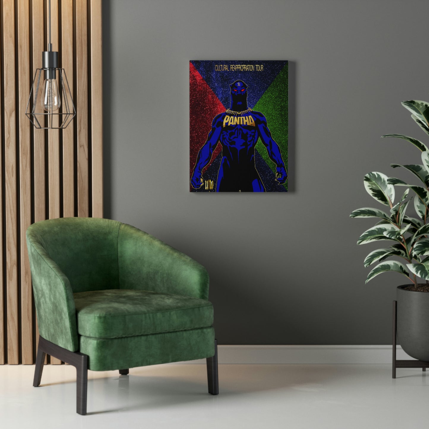 UNO PANTHA Reappropriation Tour 12x16, 18x24, & 24x30" Stretched Canvas