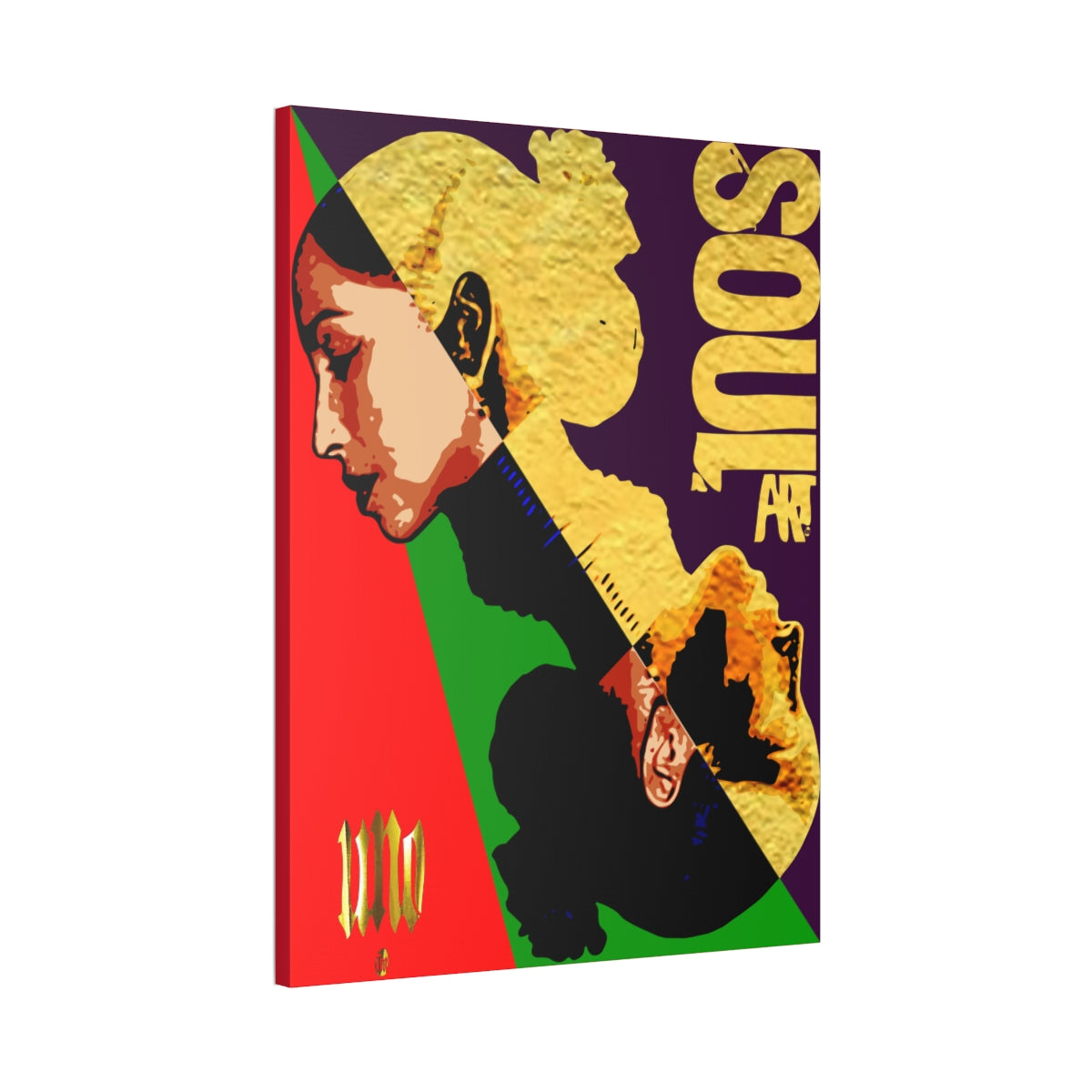 UNO SADE SOULART 36x48 Canvas Stretched, 1.5''