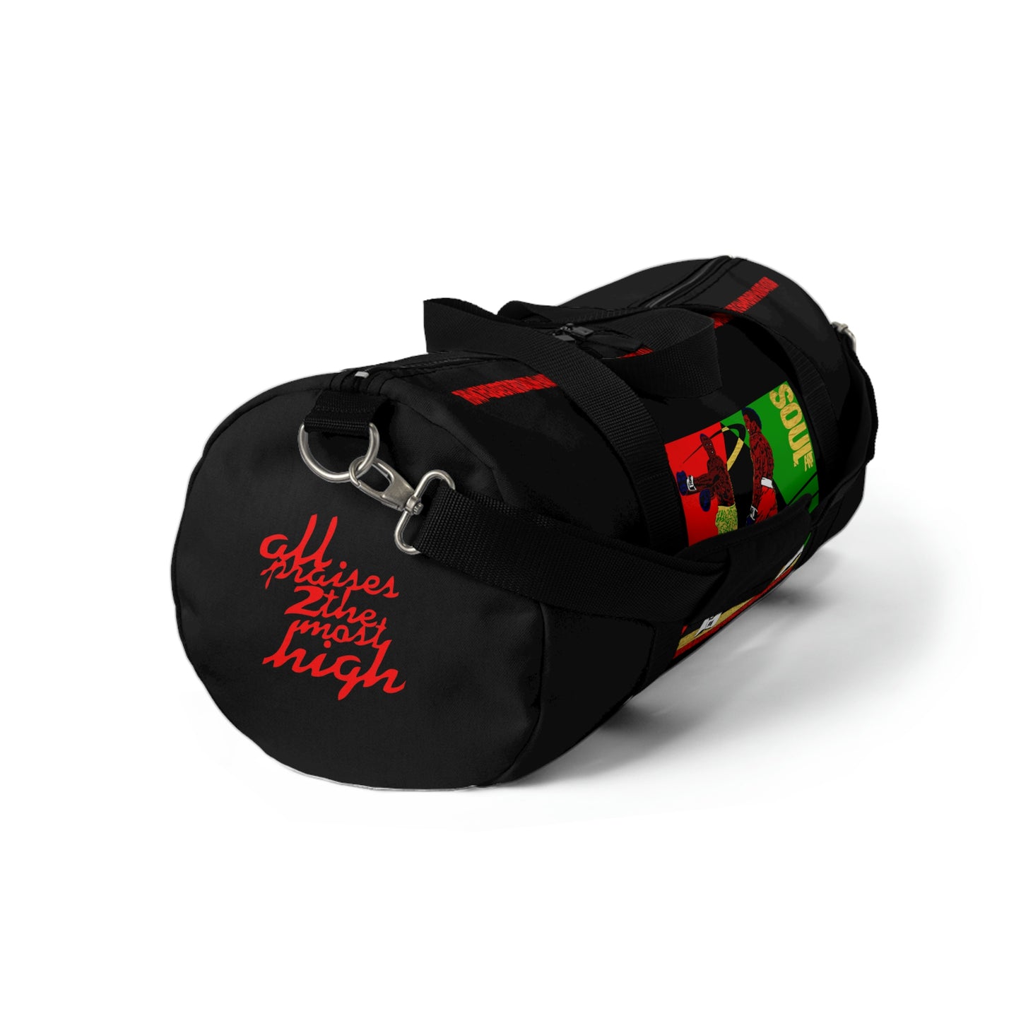 UNO SOULART THE FIGHT Smokin' Joe beat Muhammad Ali Duffel Bag