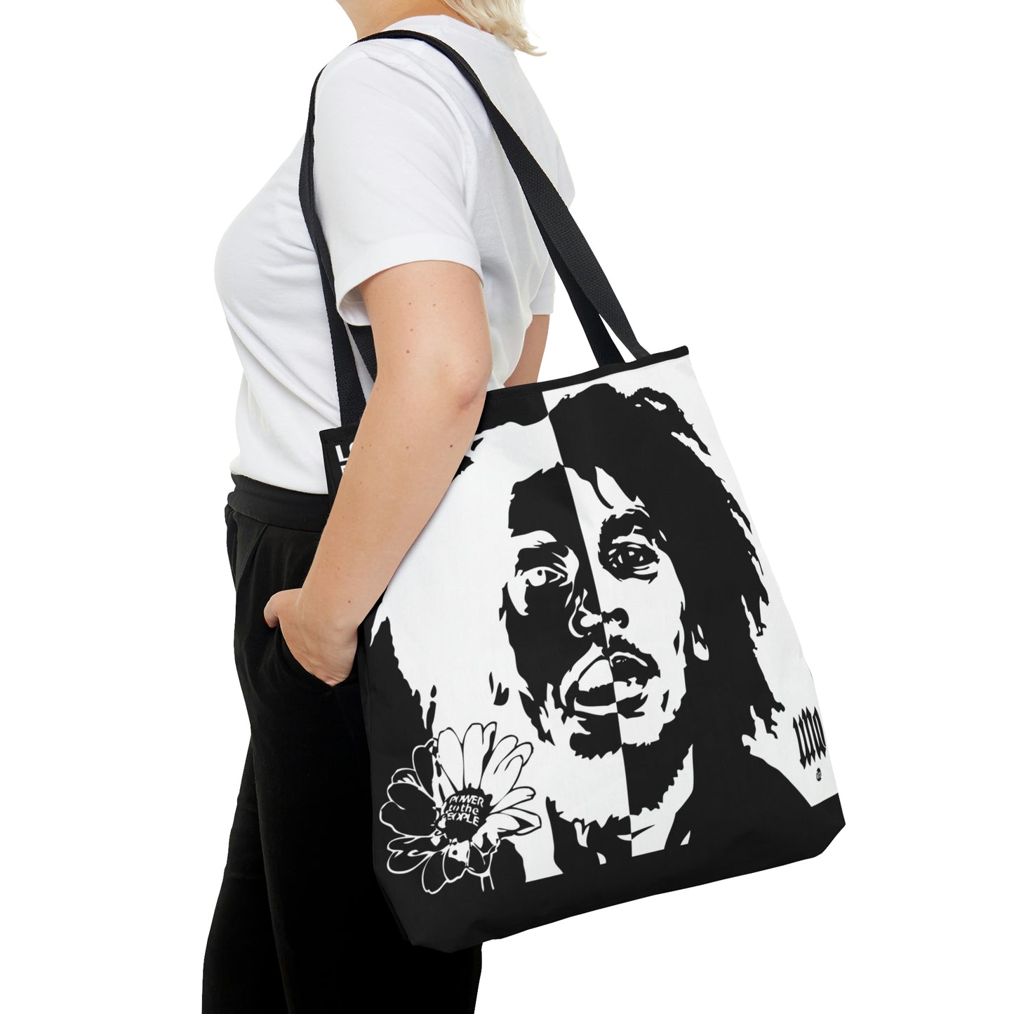 UNO LOVEBLACKLIVES LOVEBOB AOP Tote Bag
