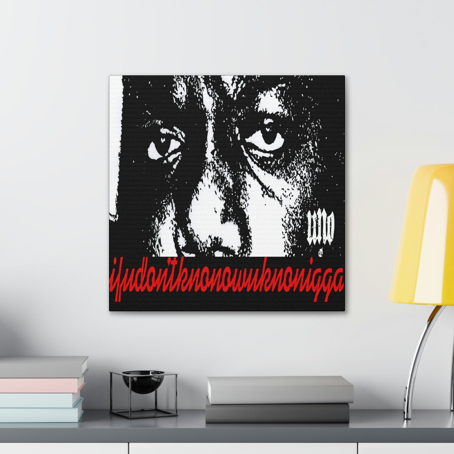 UNO LOVEBLACKLIVES BIGGIEJUICY Canvas Gallery Wraps