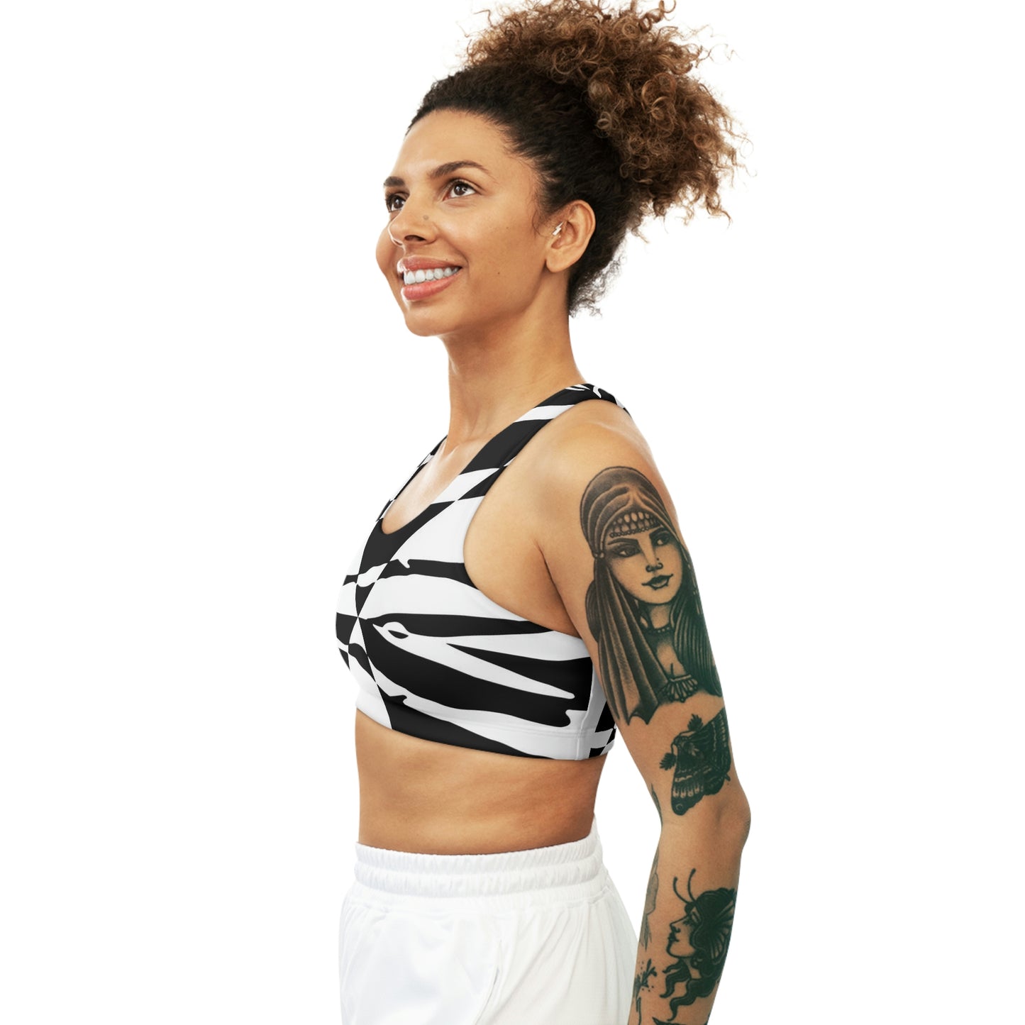 UNO ZEBRALOVE STOPKILL'N Seamless Sports Bra (AOP)