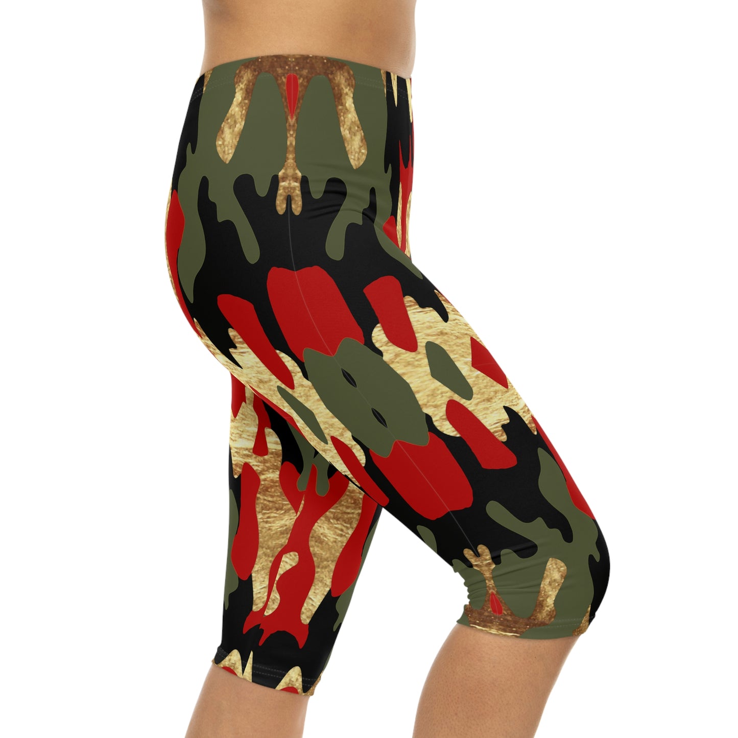 Women’s Capri Leggings (AOP)
