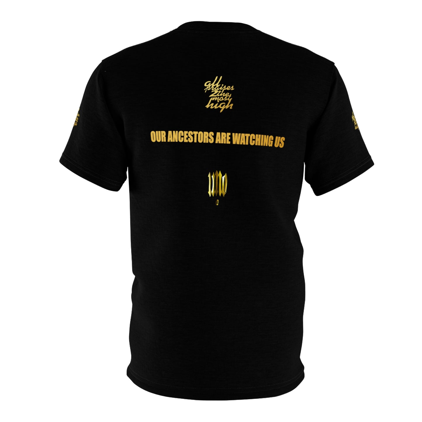UNO LOVEJOHNHENRICCLARKE Our Ancestors Are Watching Us Unisex AOP Cut & Sew Tee