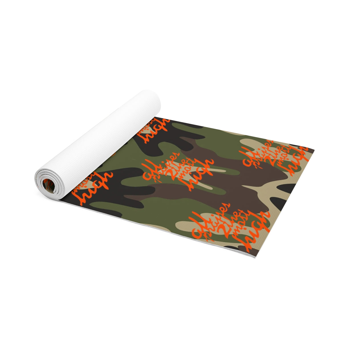UNO ALL PRAISES Foam Yoga Mat Camo Collection
