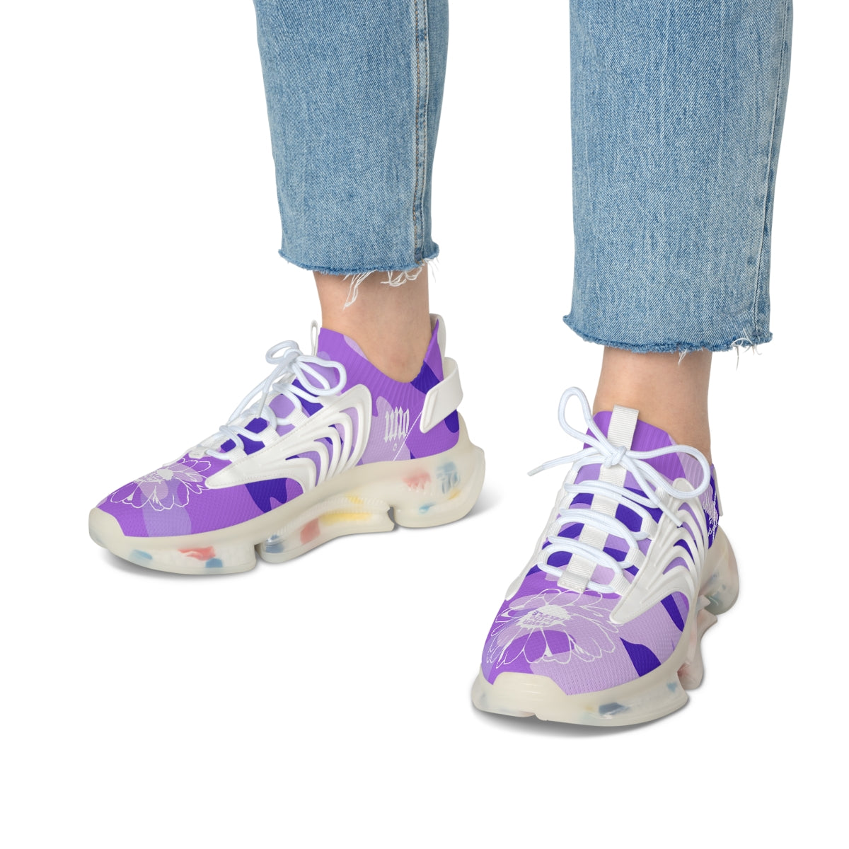 UNO POWERFLOWER Women's Mesh Sneakers Camo Collection