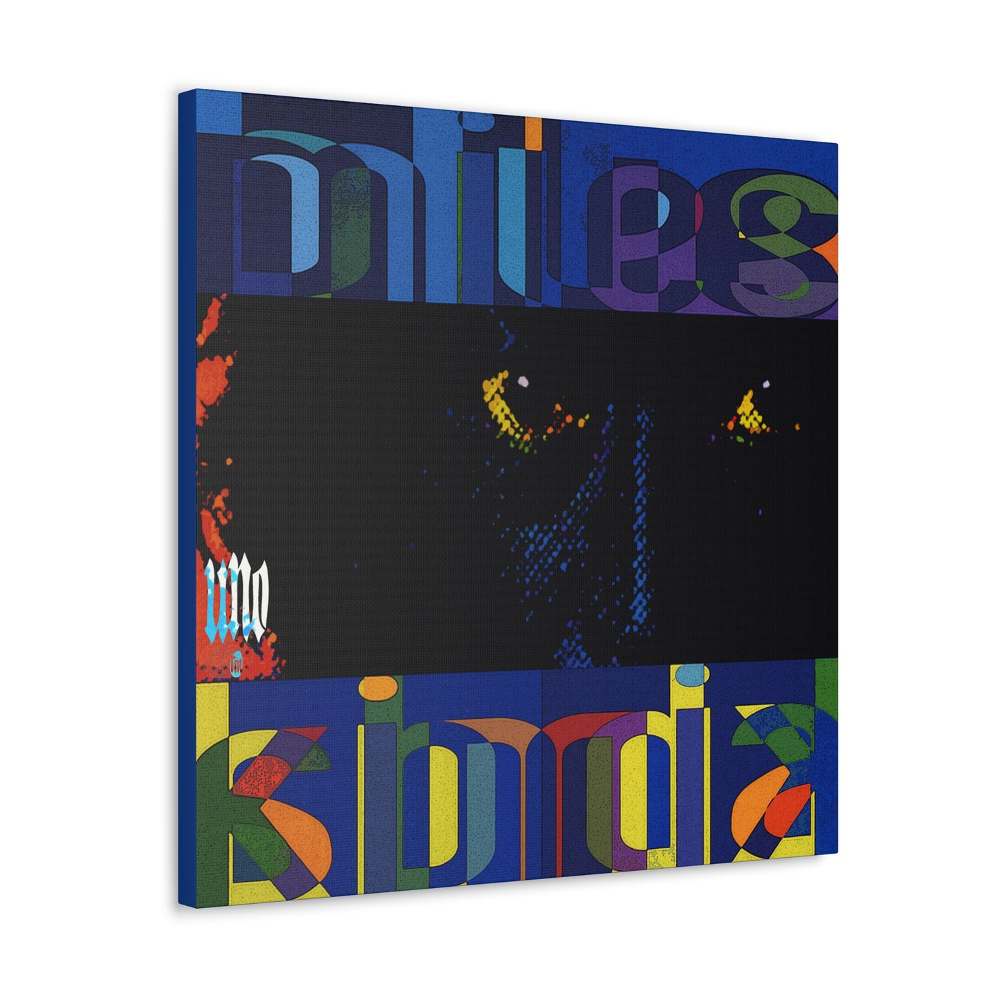 UNO BLUEMILESKINDA 12, 20, 24, & 36" Square Canvas Gallery Wraps