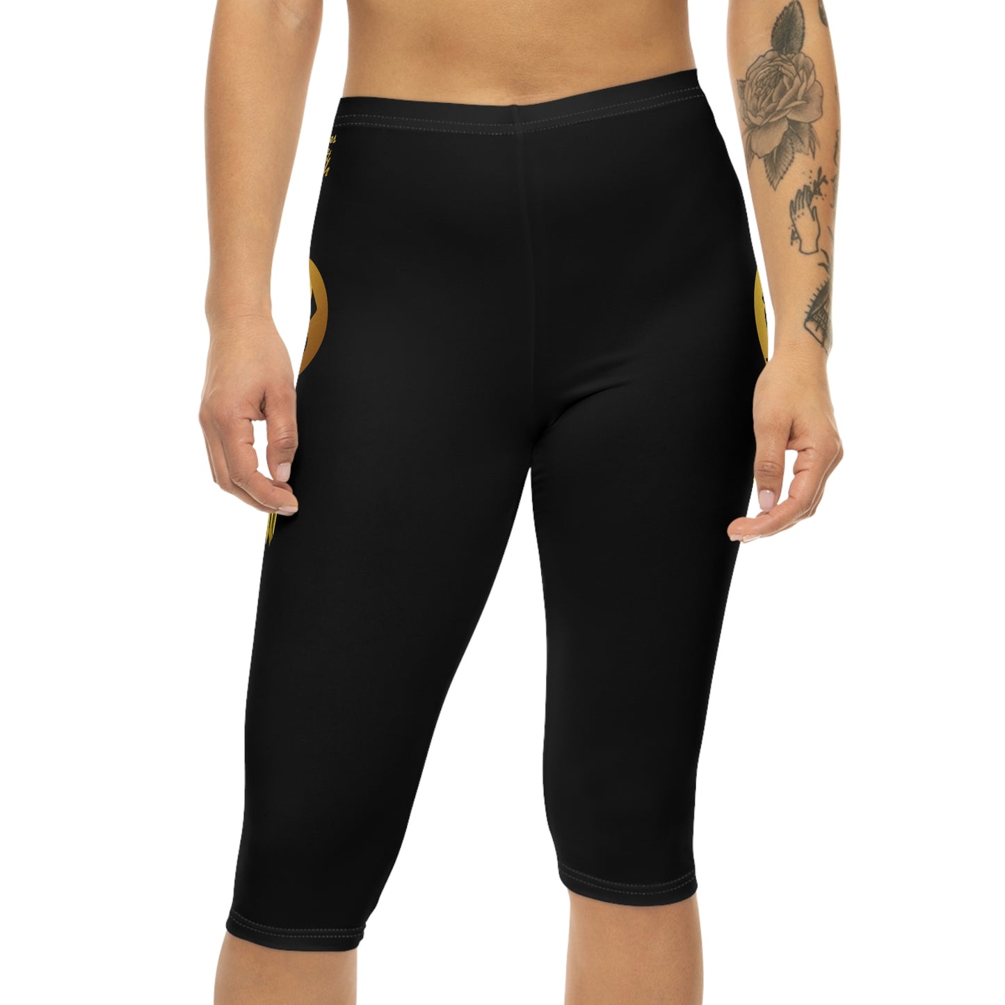 UNOBTCPOWERWomen’s Capri Leggings (AOP)