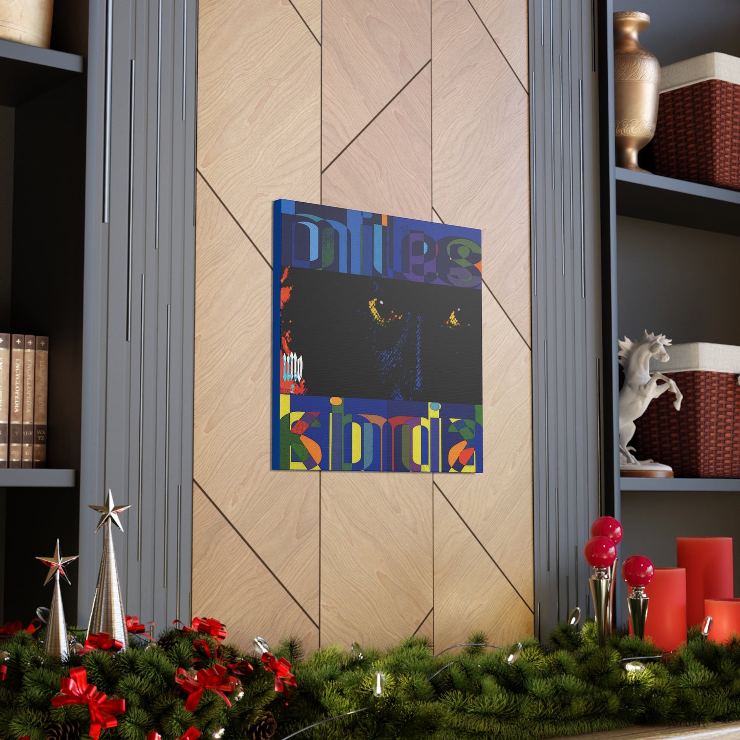 UNO BLUEMILESKINDA 12, 20, 24, & 36" Square Canvas Gallery Wraps