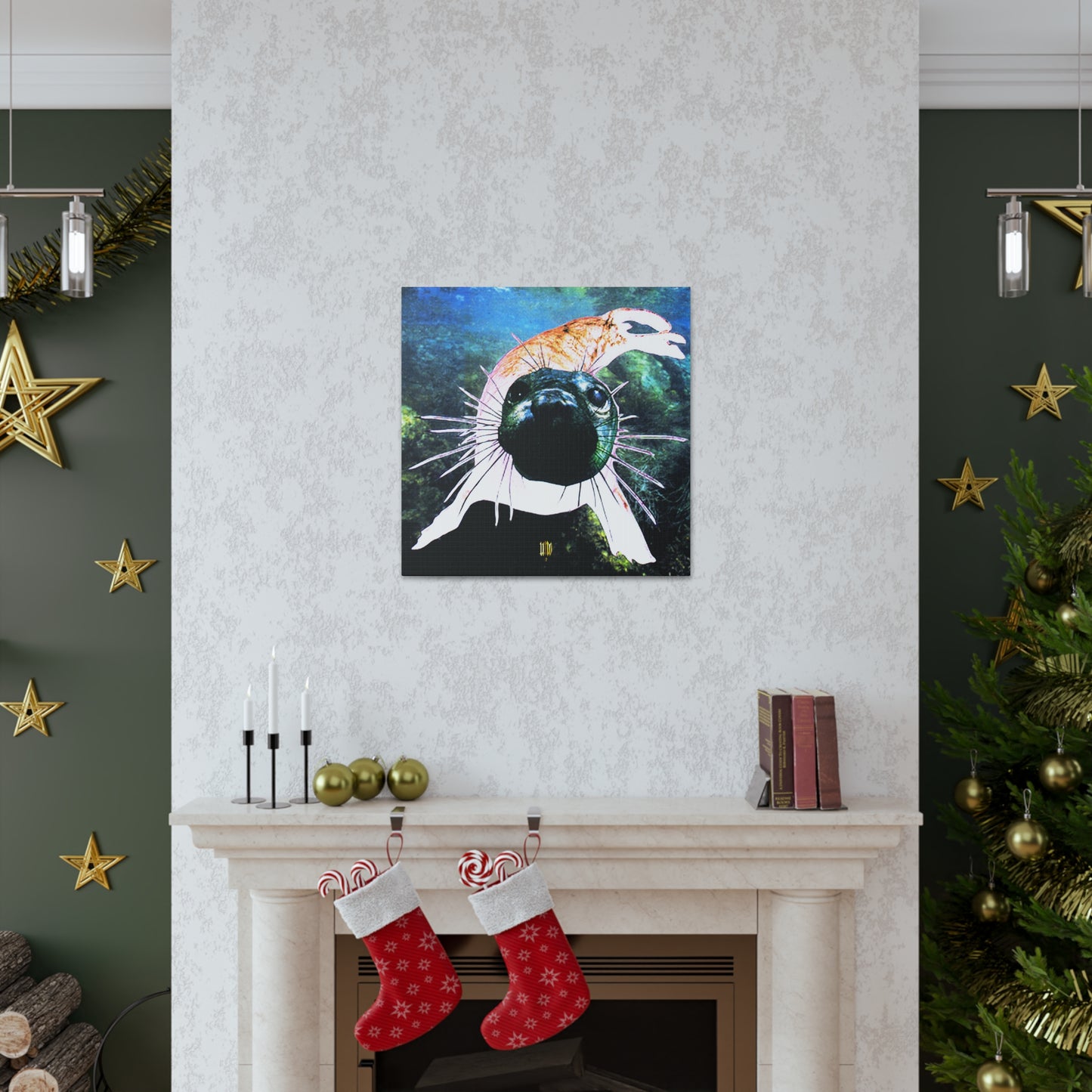 UNO STOPKILL'N 12, 20, 24, & 36" Square Canvas Gallery Wraps