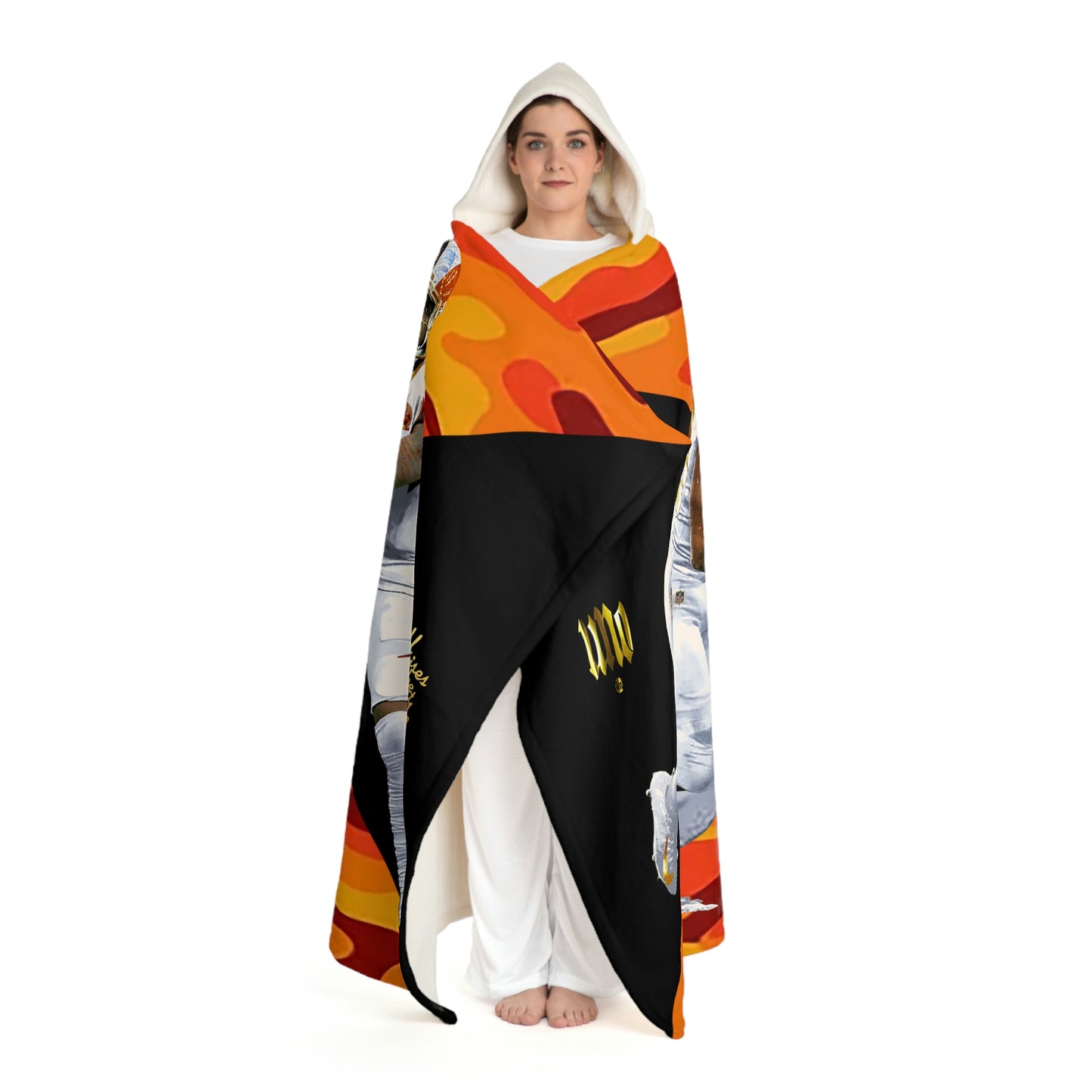 UNO LOVETHELAND Hooded Sherpa Fleece Blanket Camo Collection