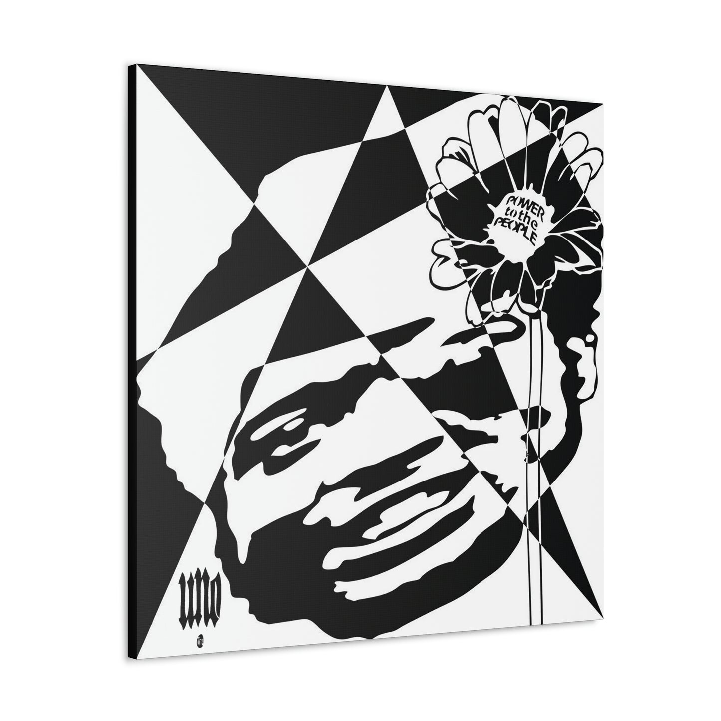 UNO LOVEBLACKLIVES FREDIS4EVA Canvas Gallery Wraps