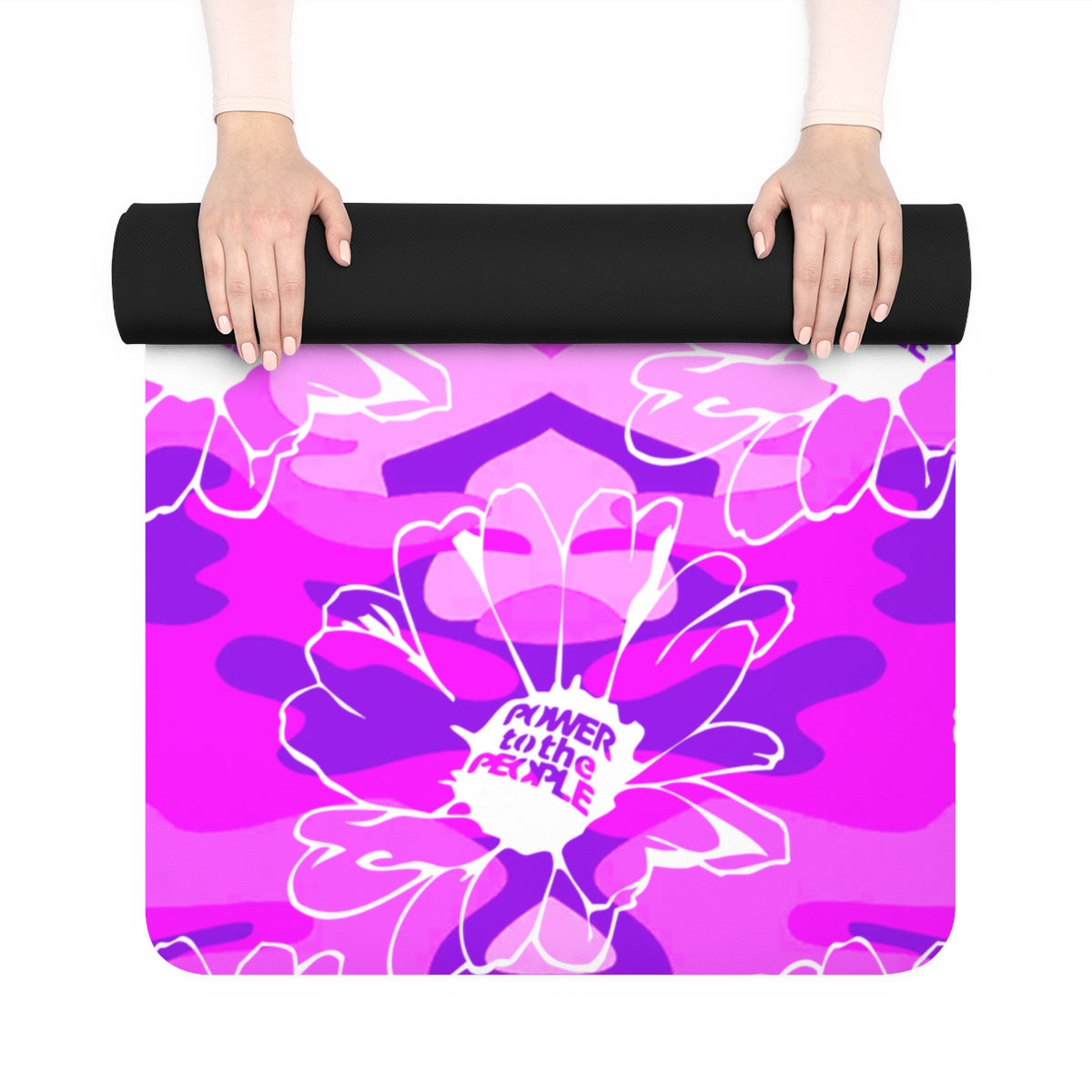 UNO POWERFLOWER Rubber Yoga Mat Camo Collection
