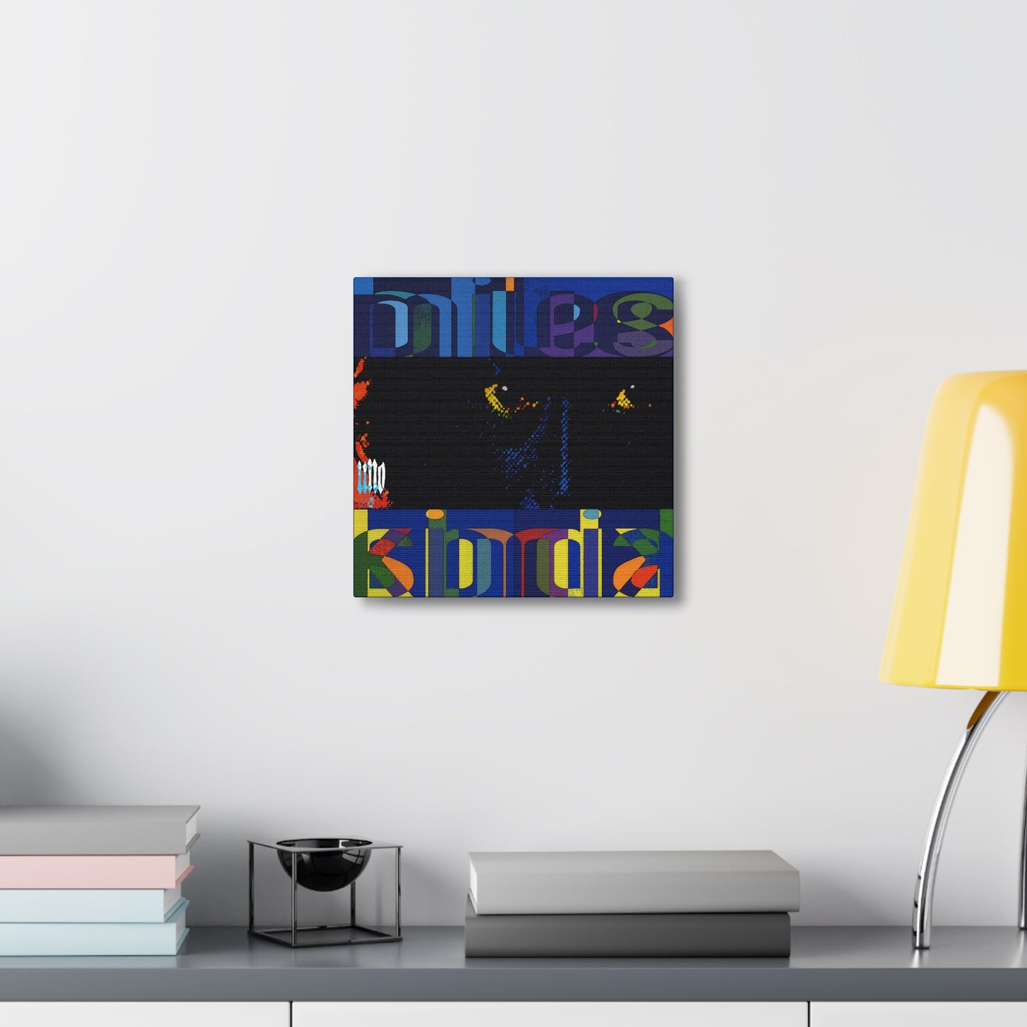 UNO BLUEMILESKINDA 12, 20, 24, & 36" Square Canvas Gallery Wraps