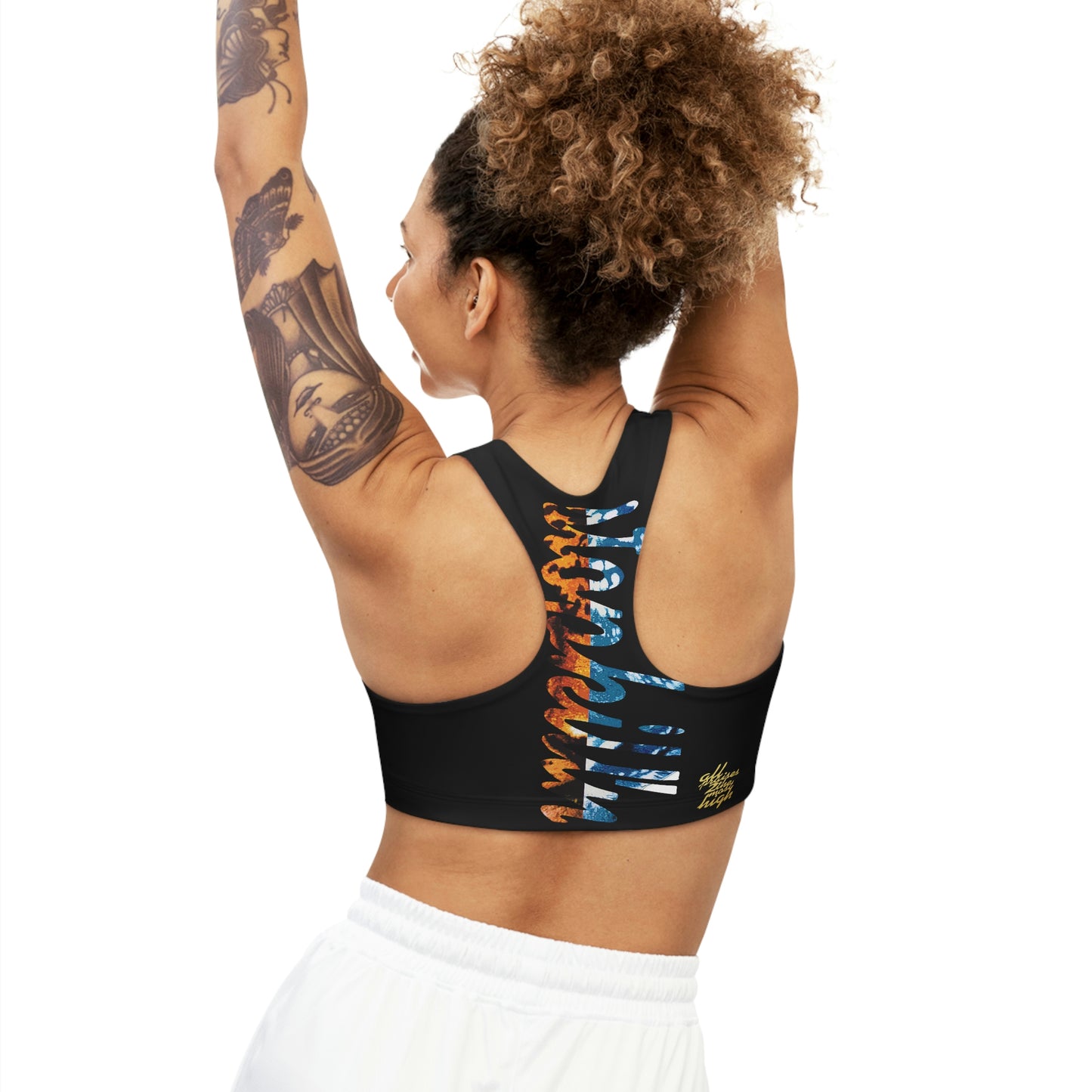 UNO BIGCAT STOPKILL'N Seamless Sports Bra (AOP)
