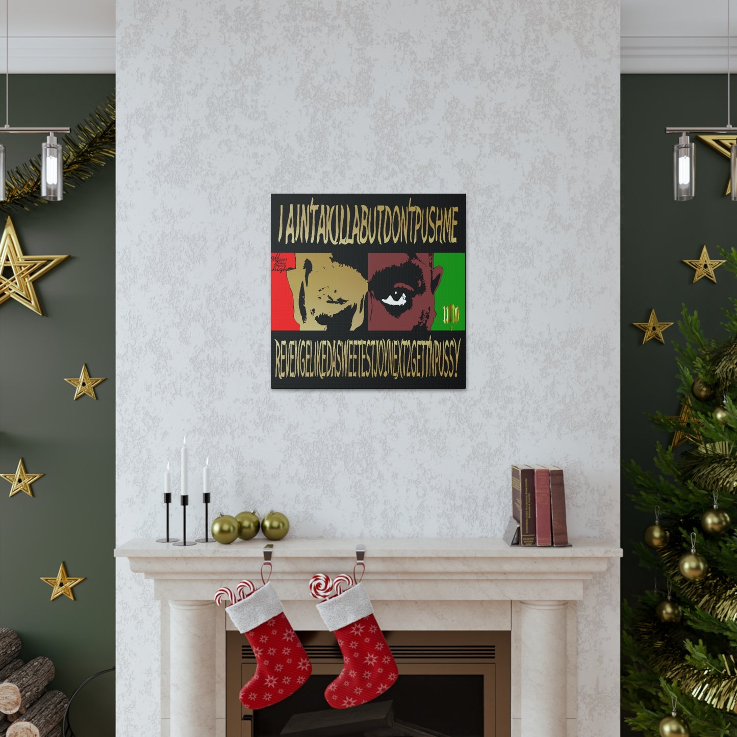 UNO LOVE2PAC 12, 20, 24, & 36" Square Canvas Gallery Wraps