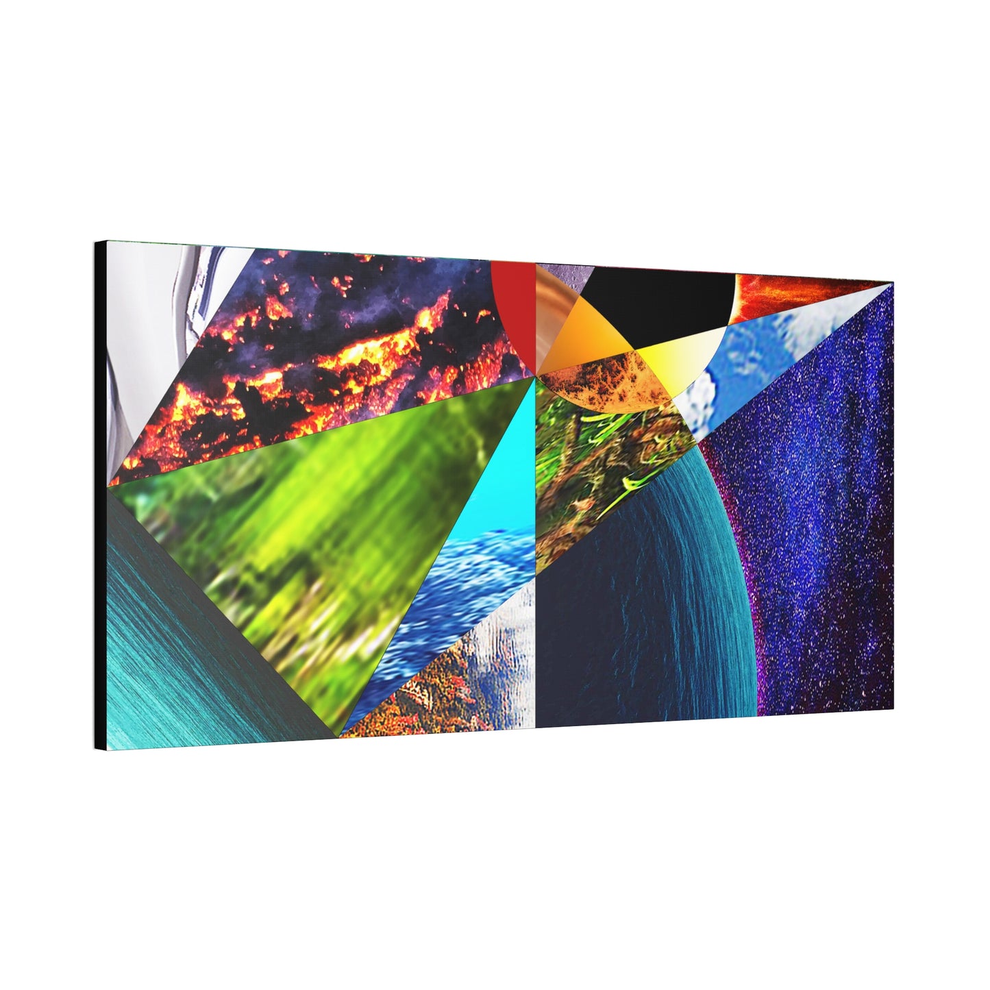 UNO ALLPRAISES V & ALLPRAISES II 60x30 Canvas Stretched, 1.5''