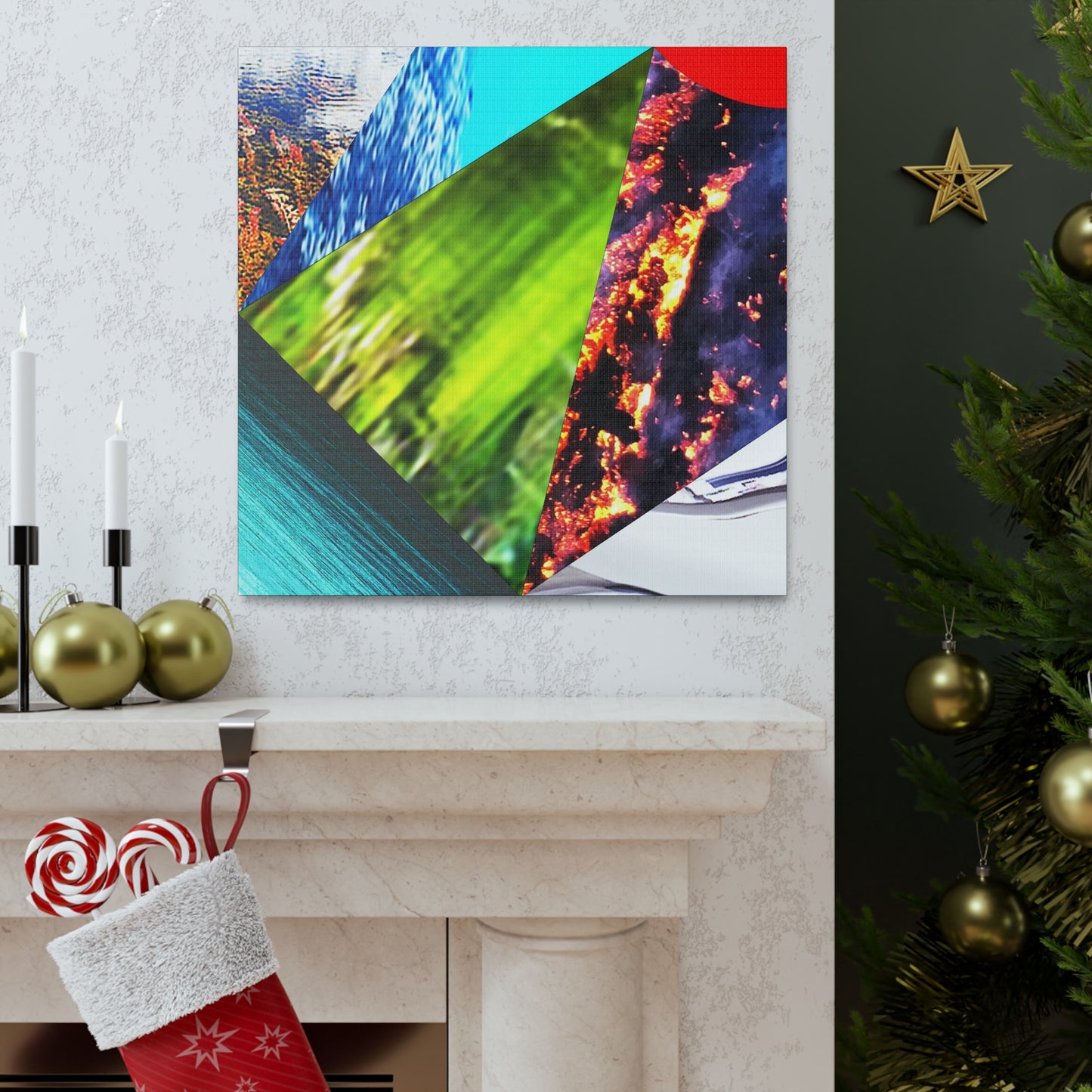 UNO ALLPRAISES V 12, 20, 24, & 36" Square Canvas Gallery Wraps