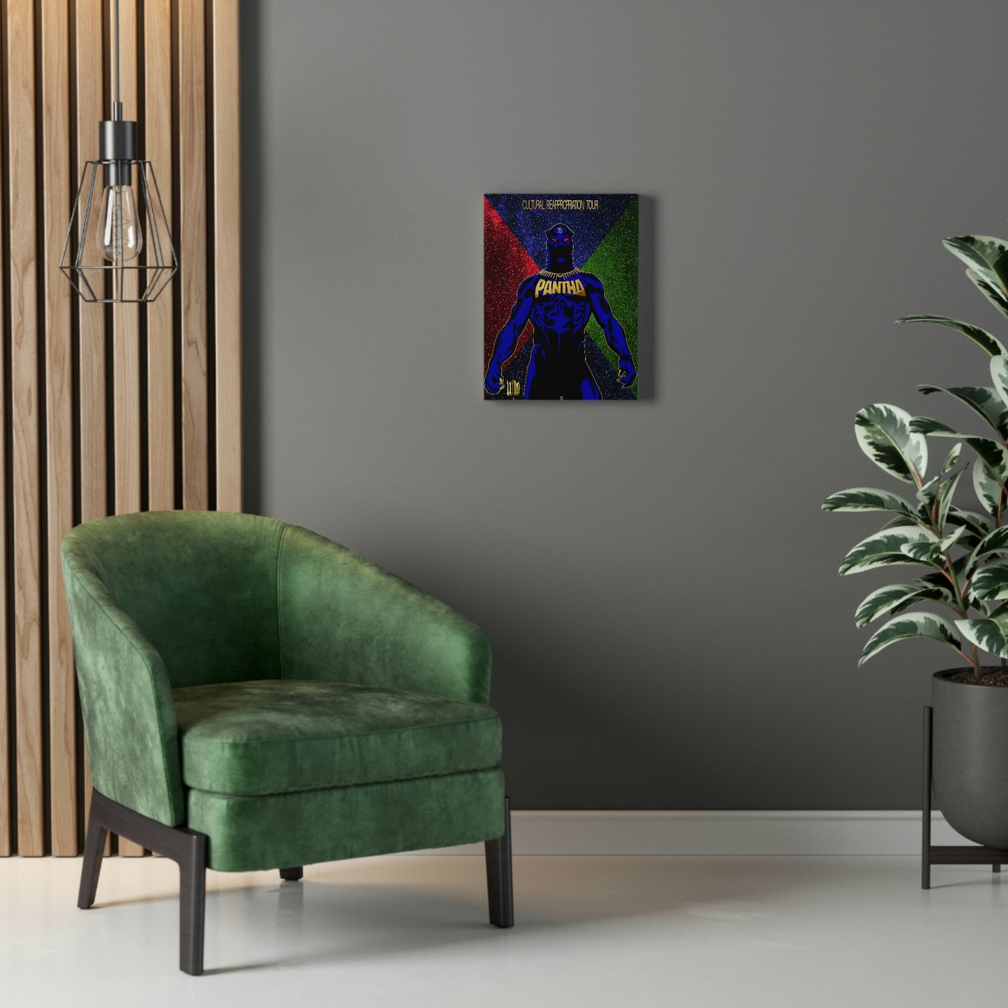 UNO PANTHA Reappropriation Tour 12x16, 18x24, & 24x30" Stretched Canvas