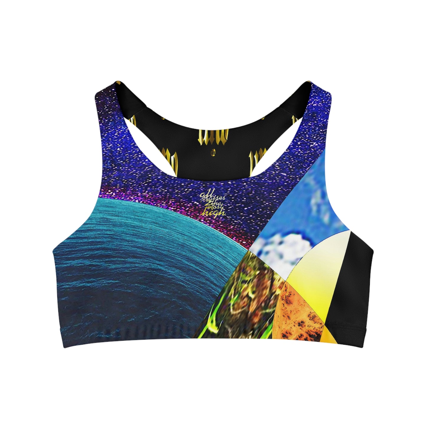 UNO ALLPRAISES II Seamless Sports Bra (AOP)