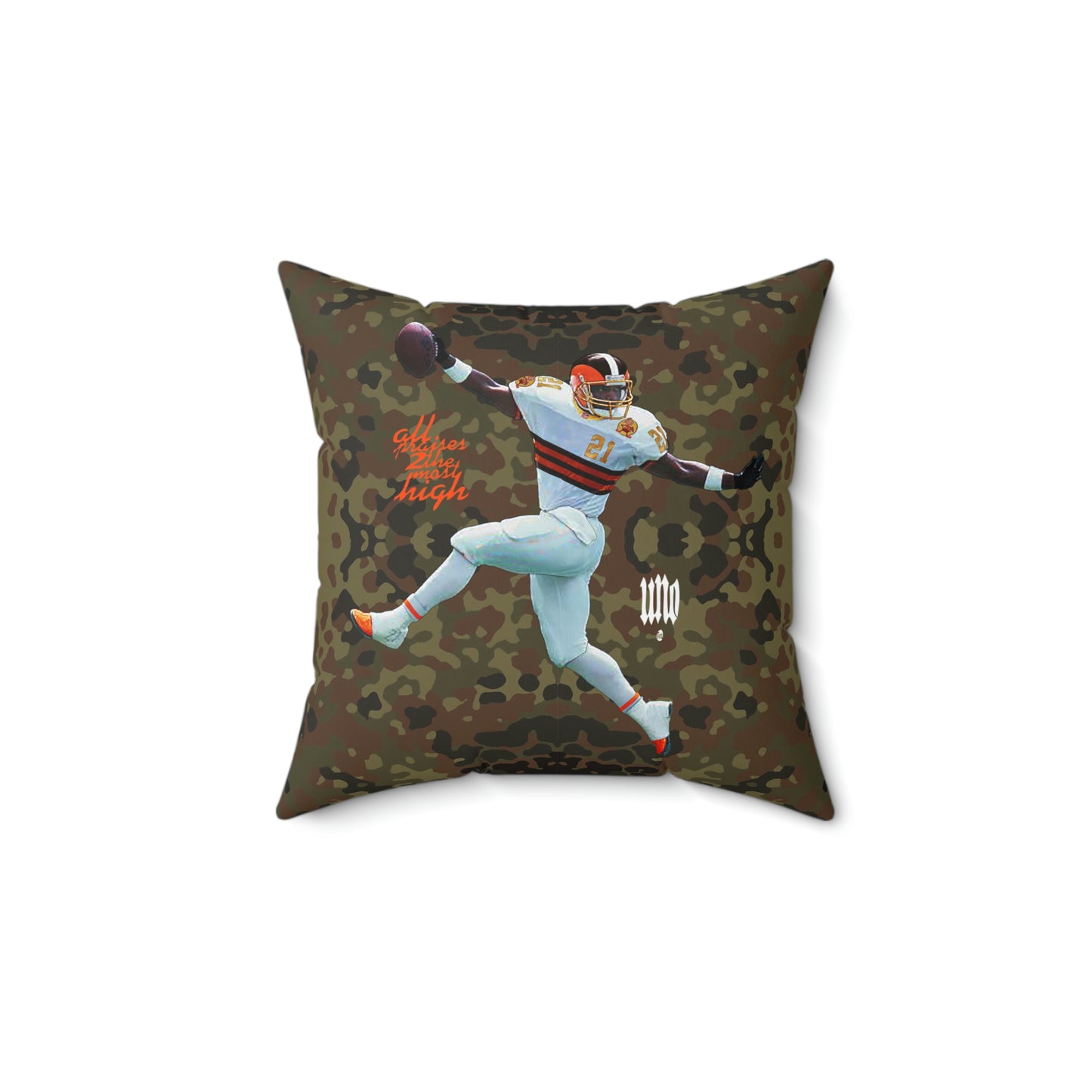 UNO LOVETHELAND Faux Suede Square Pillow