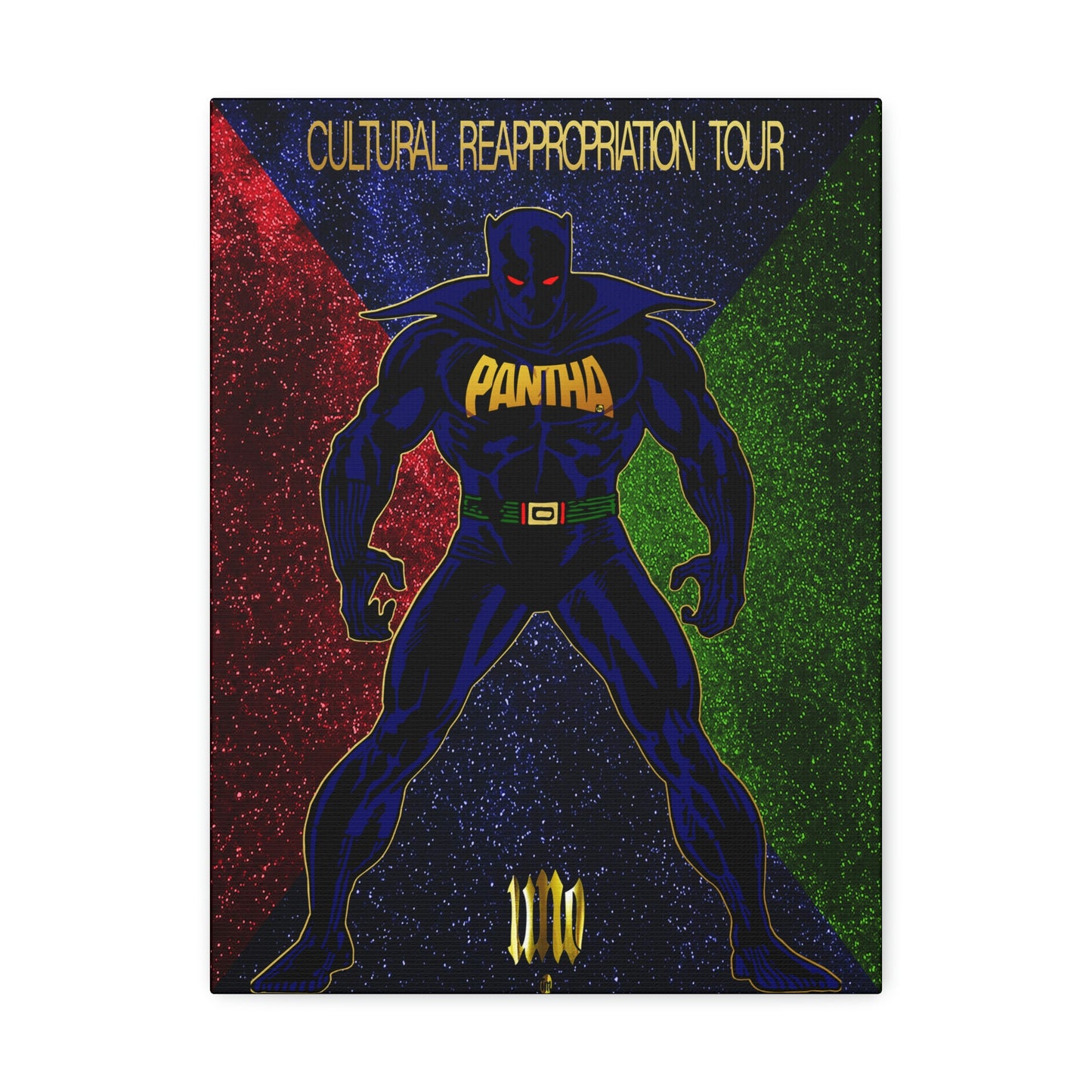 UNO PANTHA Cultural Reappropriation Tour 12x16, 18x24, & 24x30" Stretched Canvas