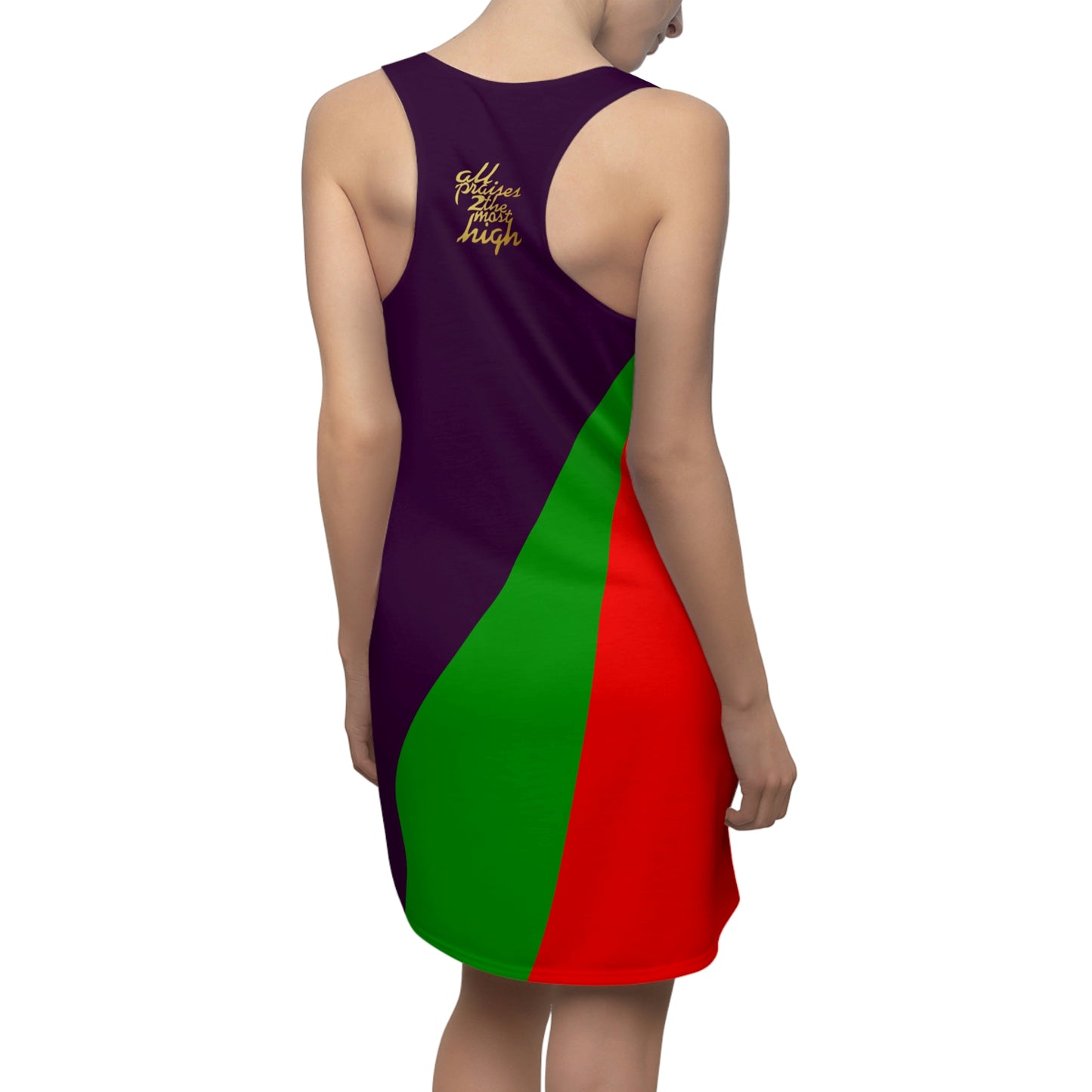 UNO SOULART SADE Women's Cut & Sew Racerback Dress