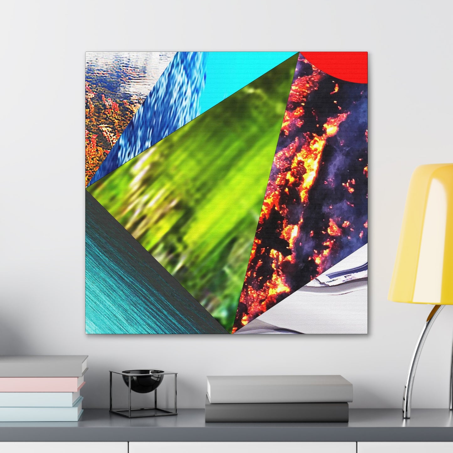 UNO ALLPRAISES V 12, 20, 24, & 36" Square Canvas Gallery Wraps