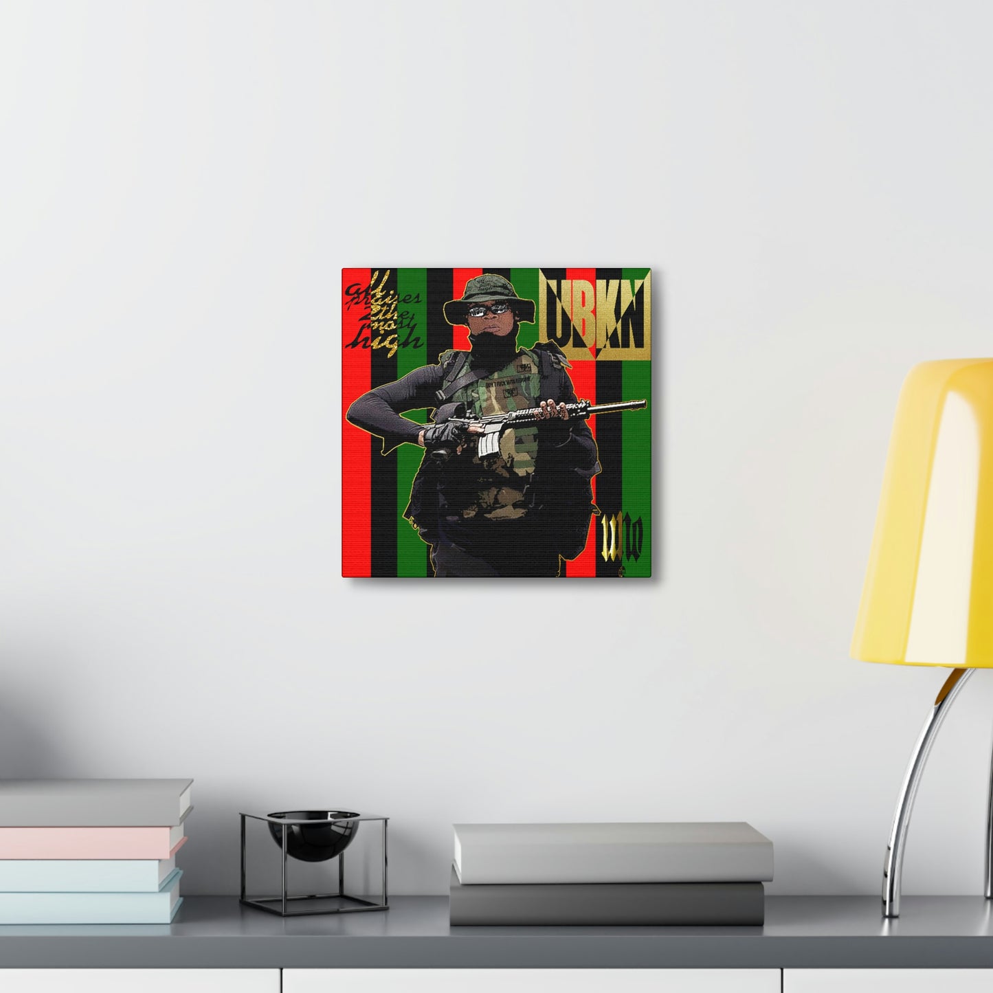 UNO 2THEREPUBLIC UBKN FREEGMJ 12, 20, 24, & 36" Canvas Gallery Wraps